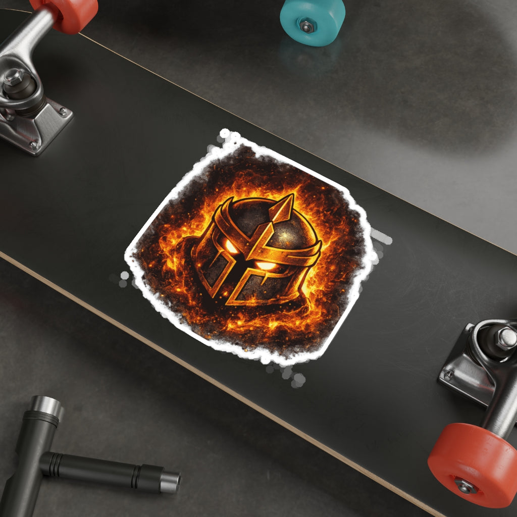 FaithForge Knight Passion Die-Cut Sticker — Water-resistant vinyl