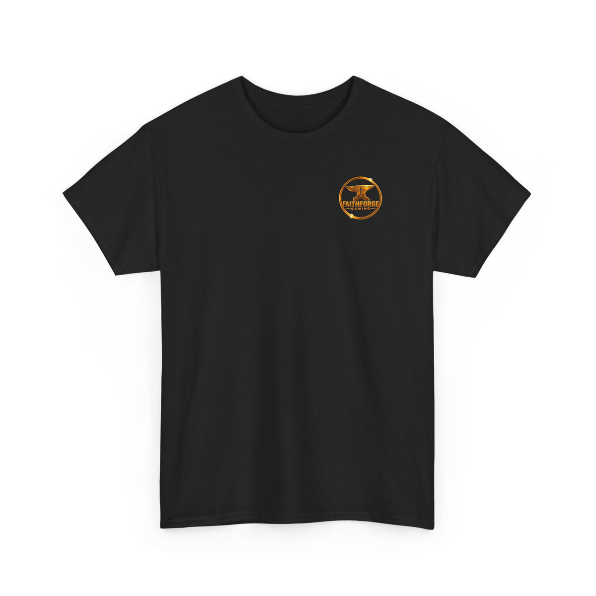 FaithForgeGaming Tee — FaithForge Stream Team Black Graphic T‑Shirt -FFG