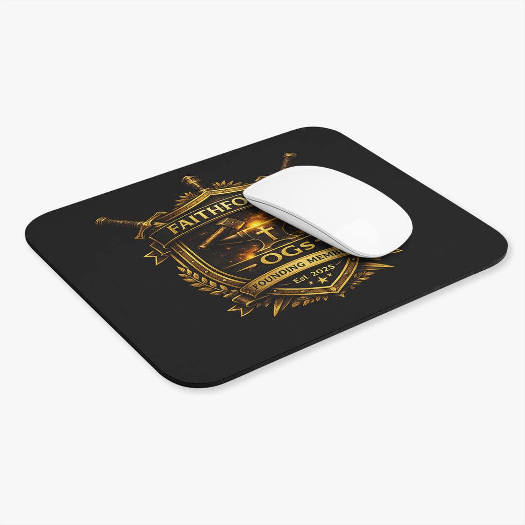 Mouse Pad (Rectangle) FaithForge OG