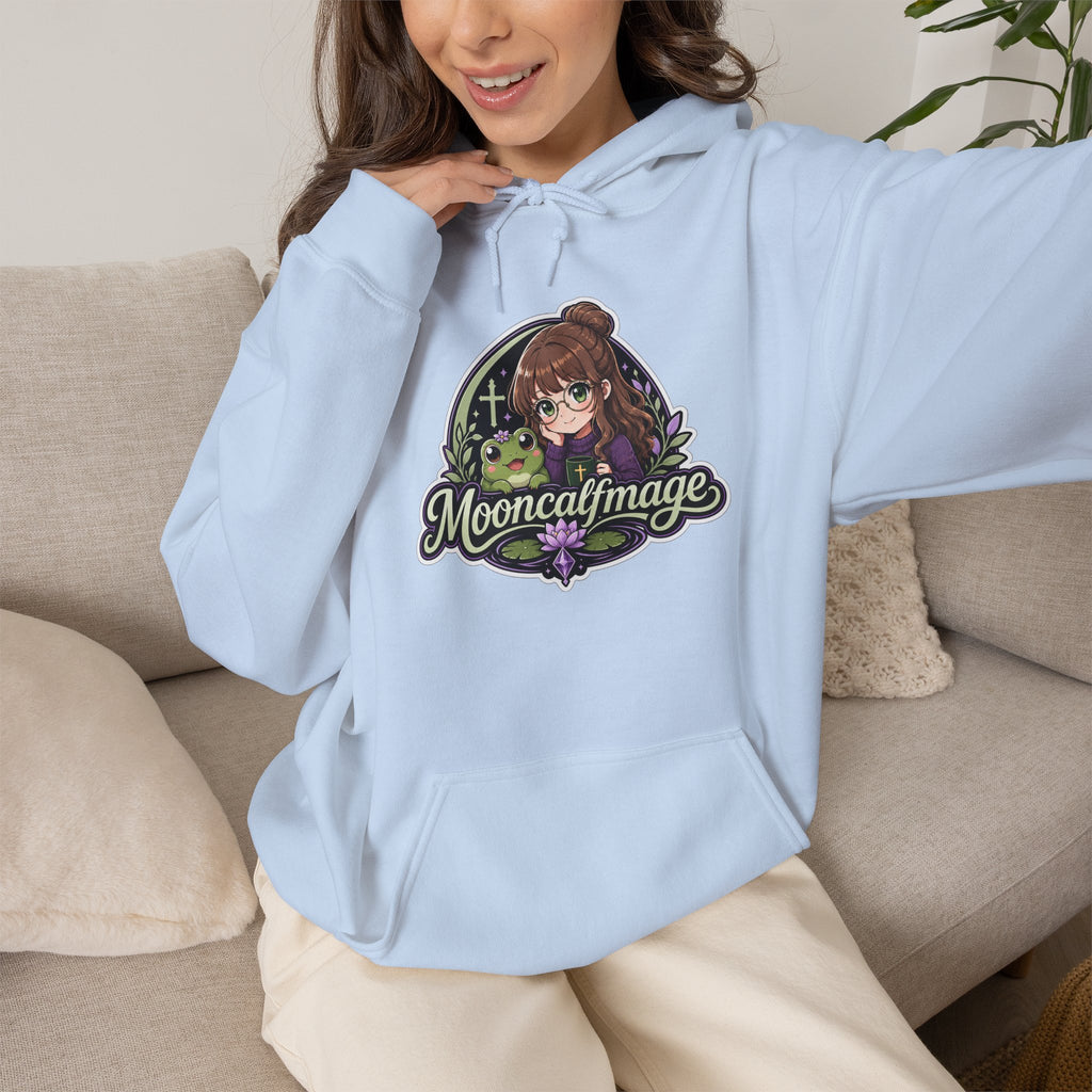 MOONCALFMAGE Hoodie — Streamer Logo Pullover