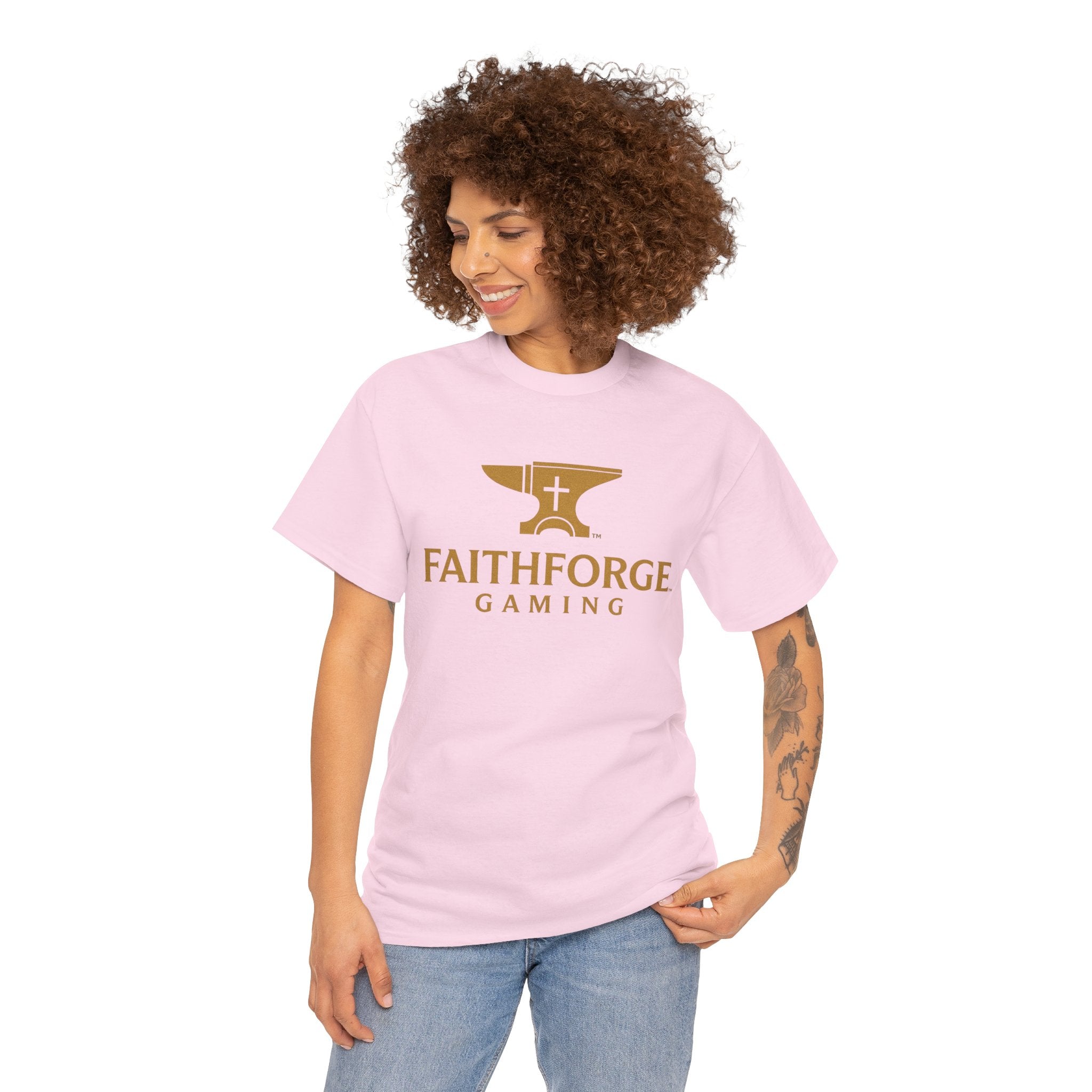 FaithForge Gaming T-Shirt — Christian Gamer Logo Tee