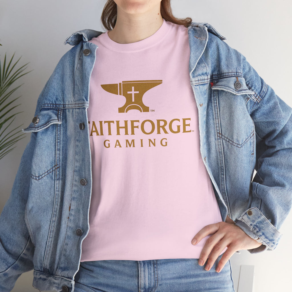 FaithForge Gaming T-Shirt — Christian Gamer Logo Tee