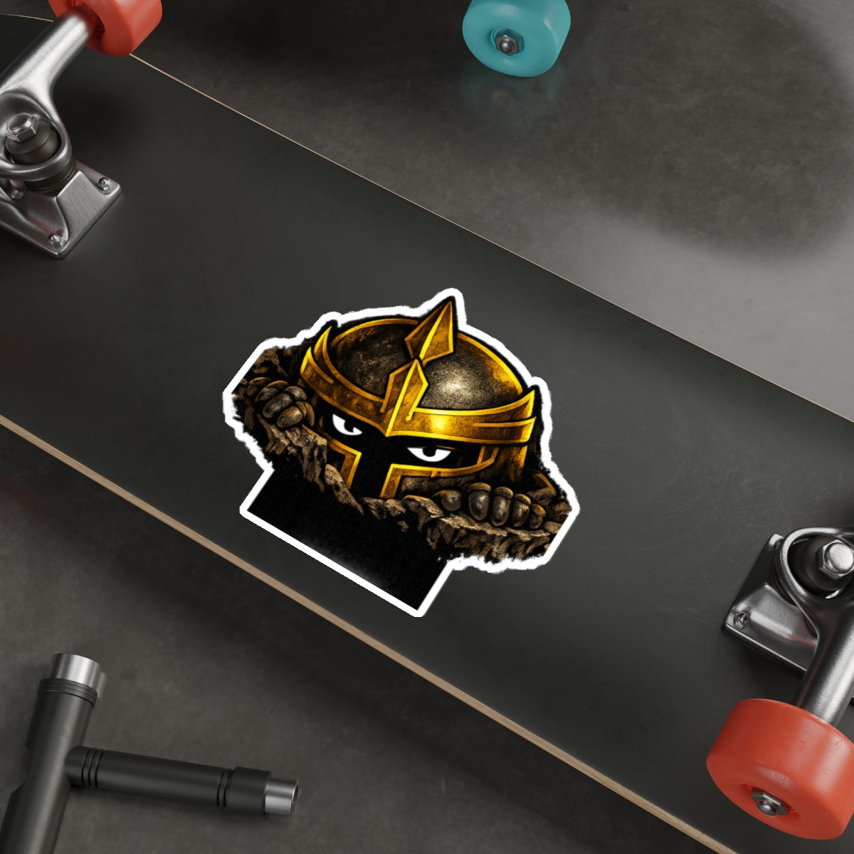 FaithForge Knight Lurk Die-Cut Sticker — Water-resistant vinyl