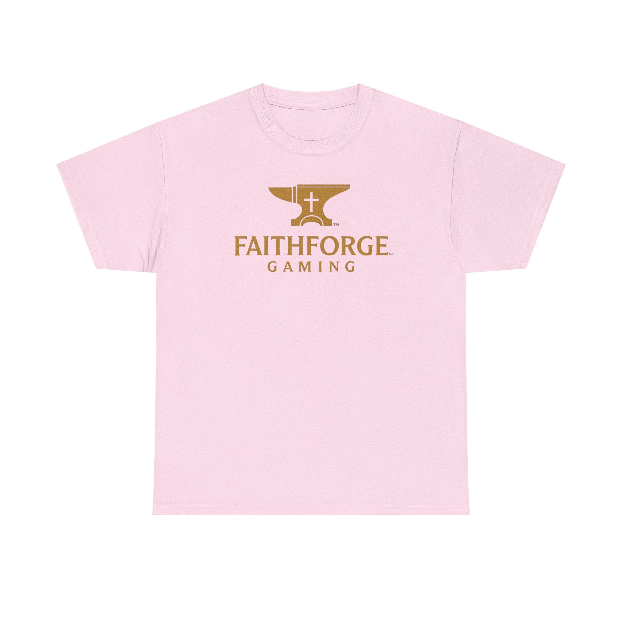 (Canada) FaithForge Gaming T-Shirt — Anvil & Cross Logo Tee for Christian Gamers