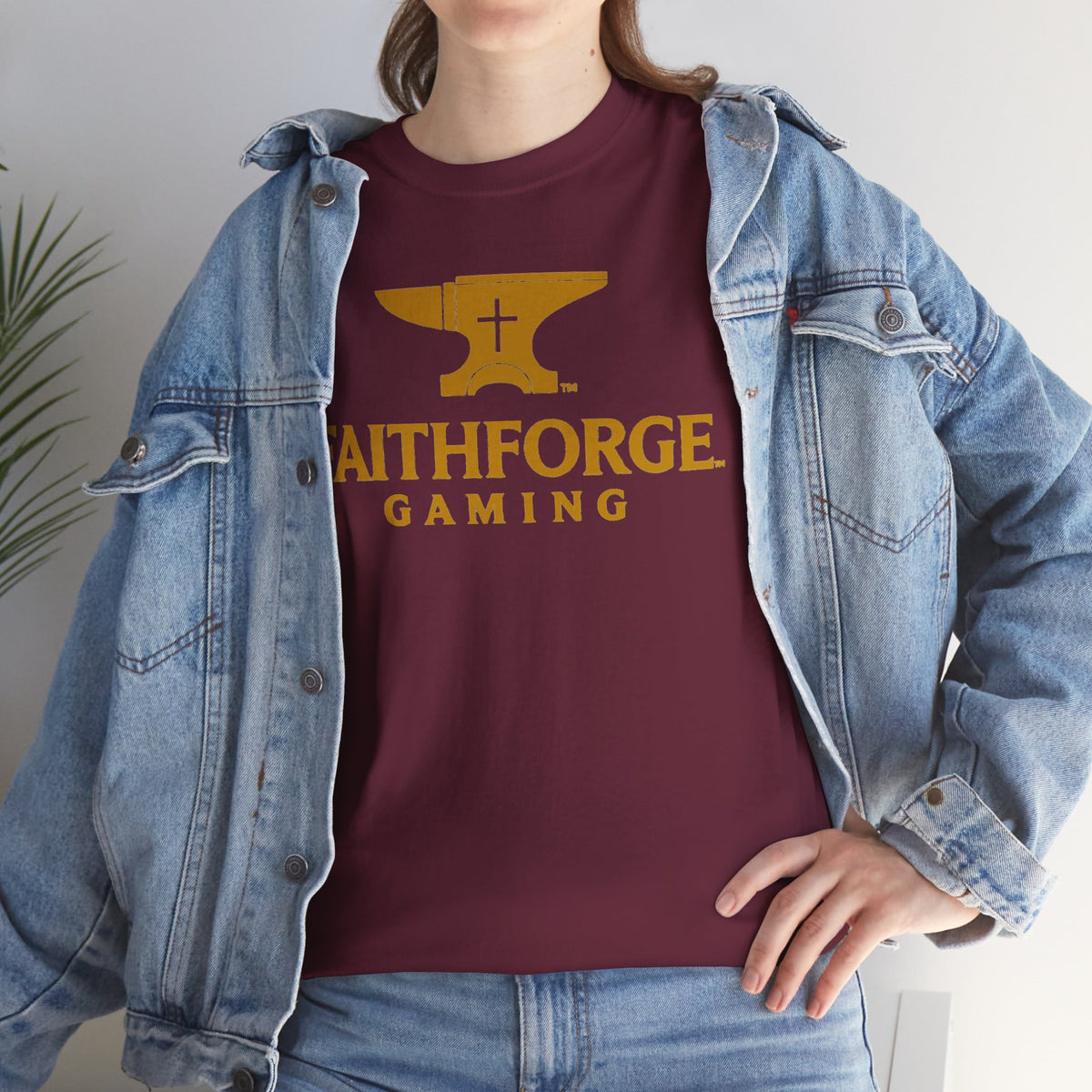 FaithForge Gaming T-Shirt — Christian Gamer Logo Tee