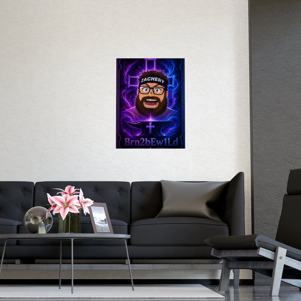 Brn2bEw1Ld Poster - FaithForgeGaming