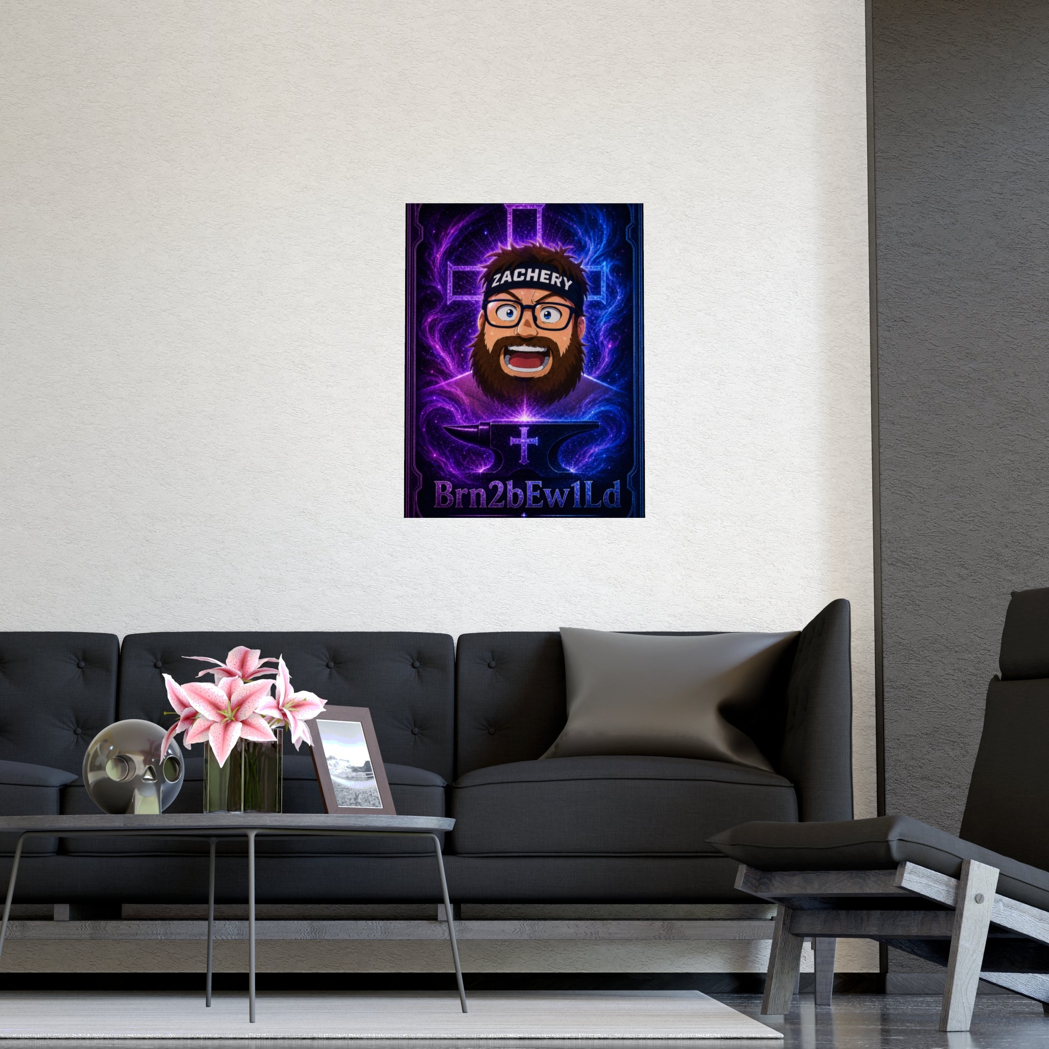 Brn2bEw1Ld Poster - FaithForgeGaming