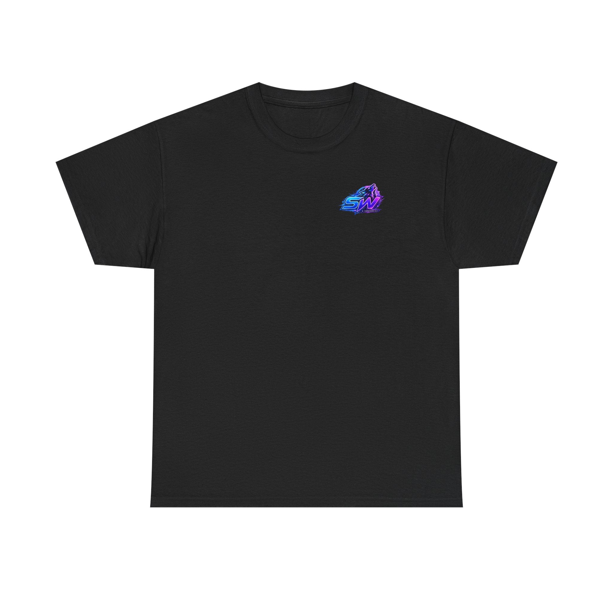 FaithForgeGaming Tee — FaithForge Stream Team Black Graphic T‑Shirt -Seawolf_30