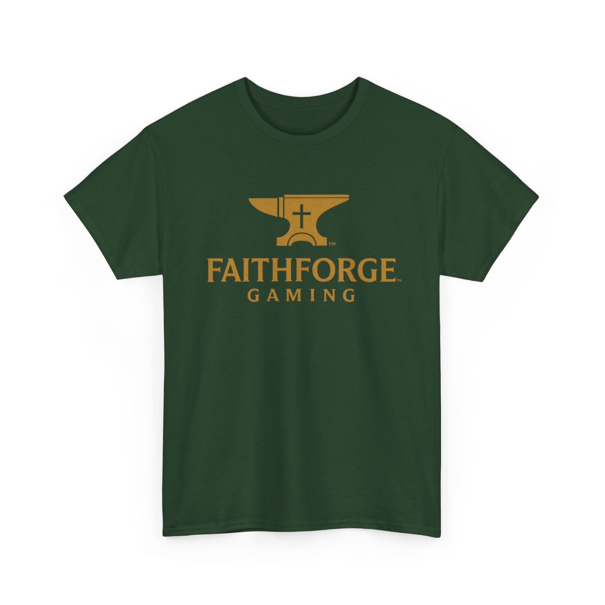 FaithForge Gaming T-Shirt — Christian Gamer Logo Tee
