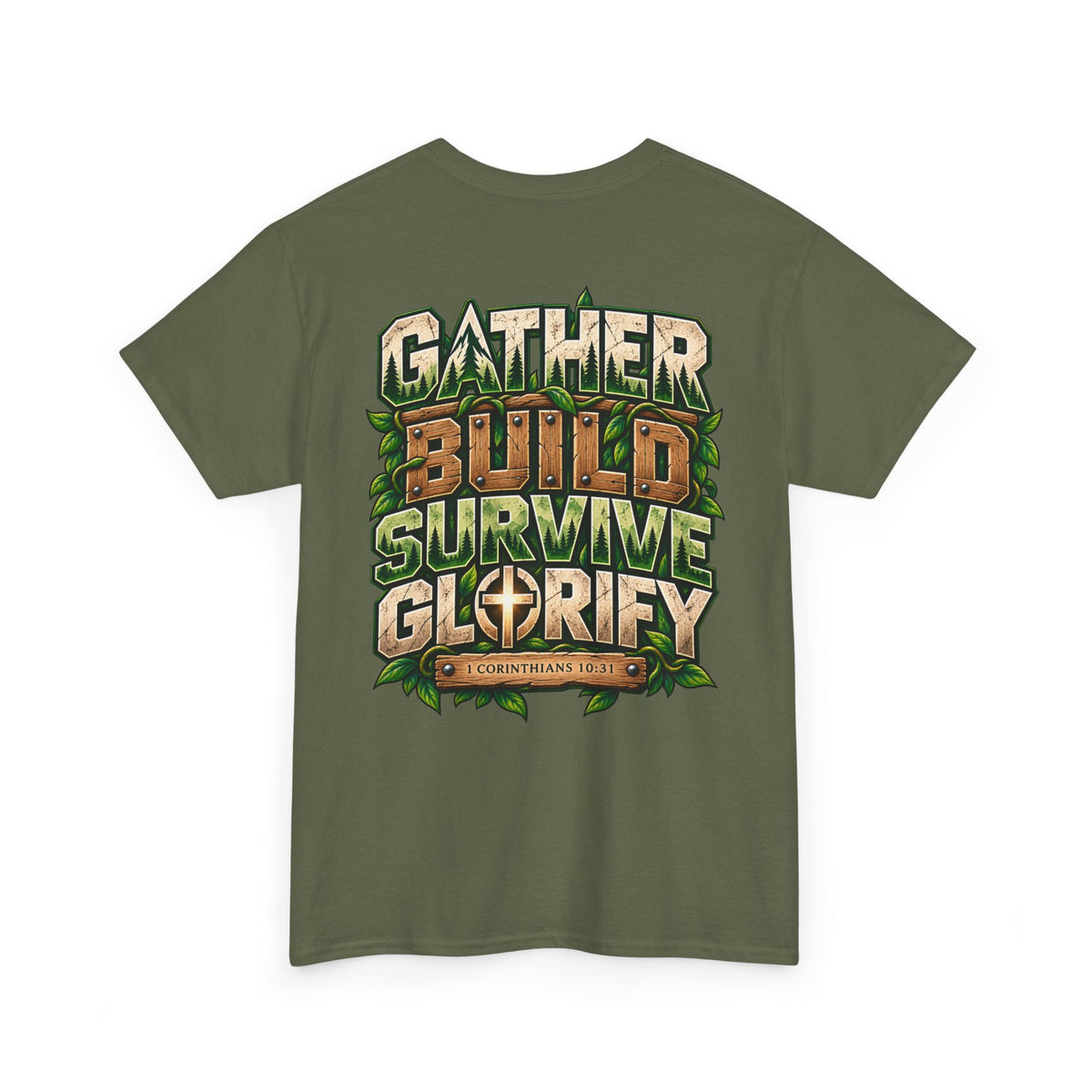 Seawolf_30 Logo Tee - Gamer/Streamer T-Shirt Green GBSG (Gather)