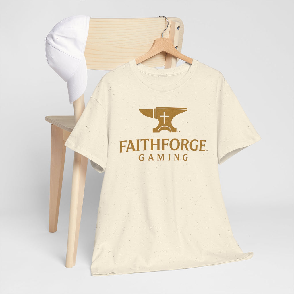 FaithForge Gaming T-Shirt — Christian Gamer Logo Tee