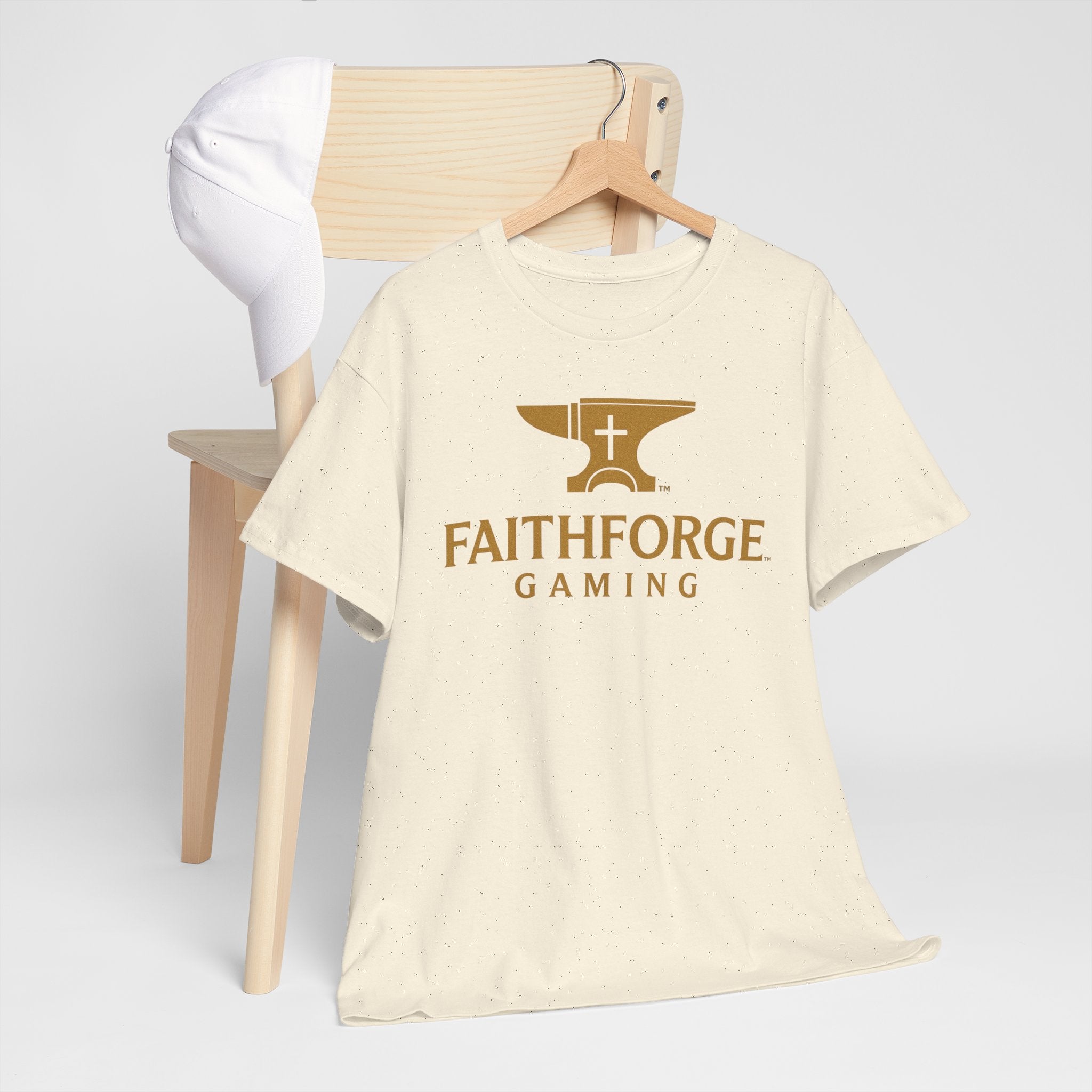 FaithForge Gaming T-Shirt — Christian Gamer Logo Tee
