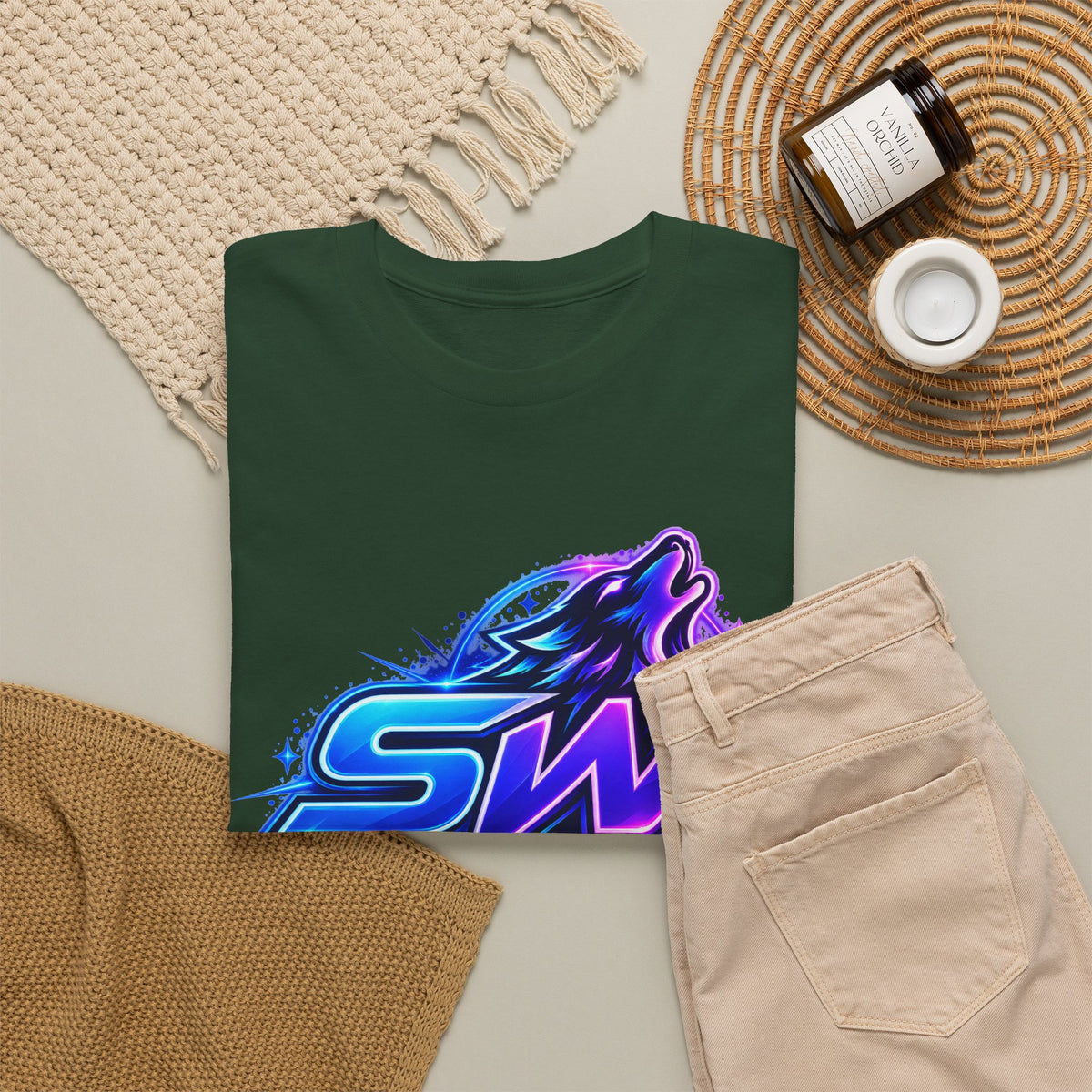 Seawolf_30 Logo Tee - Gamer/Streamer T-Shirt Blue GBSG (Gather)