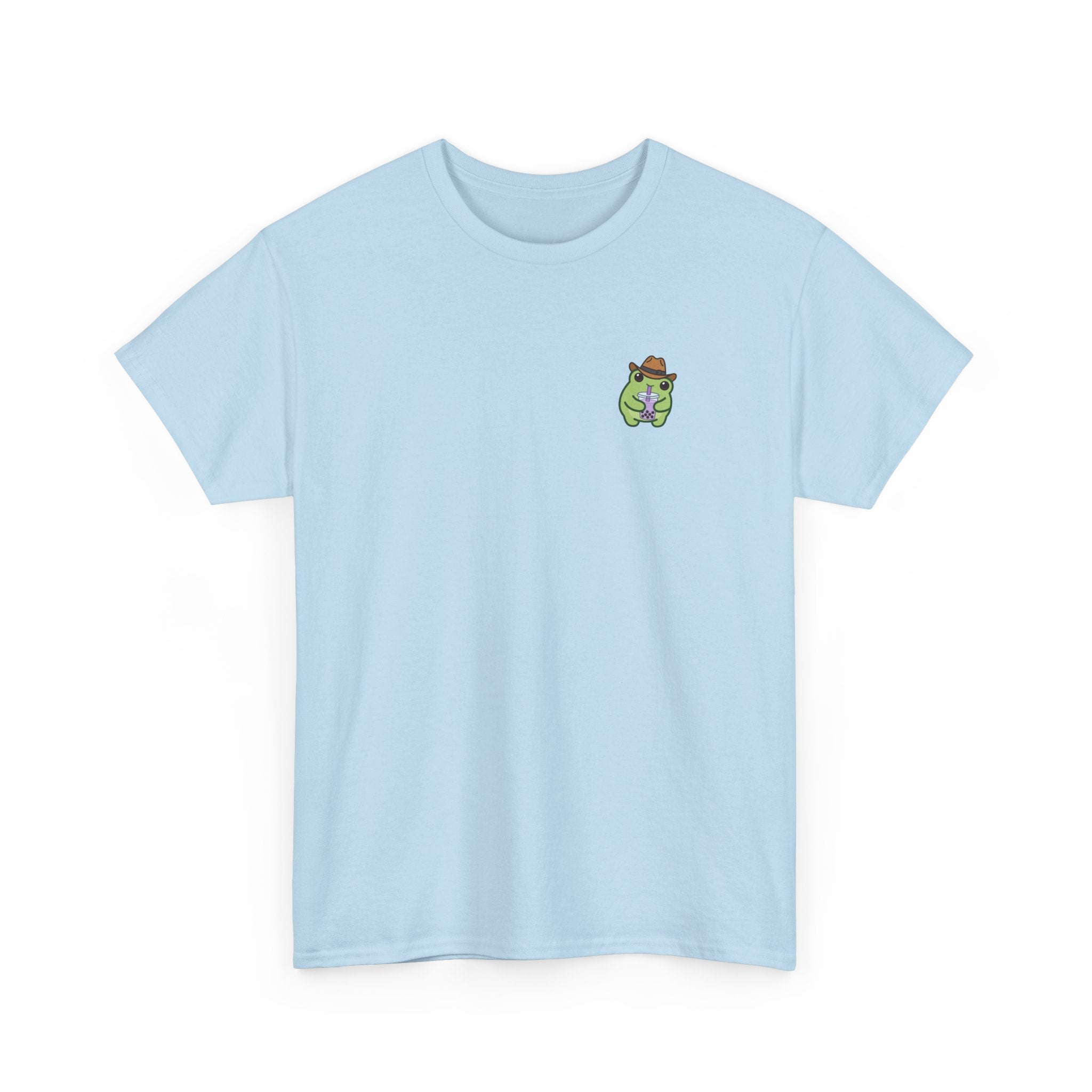 T-Shirt — Cute Boba Drinking Frog