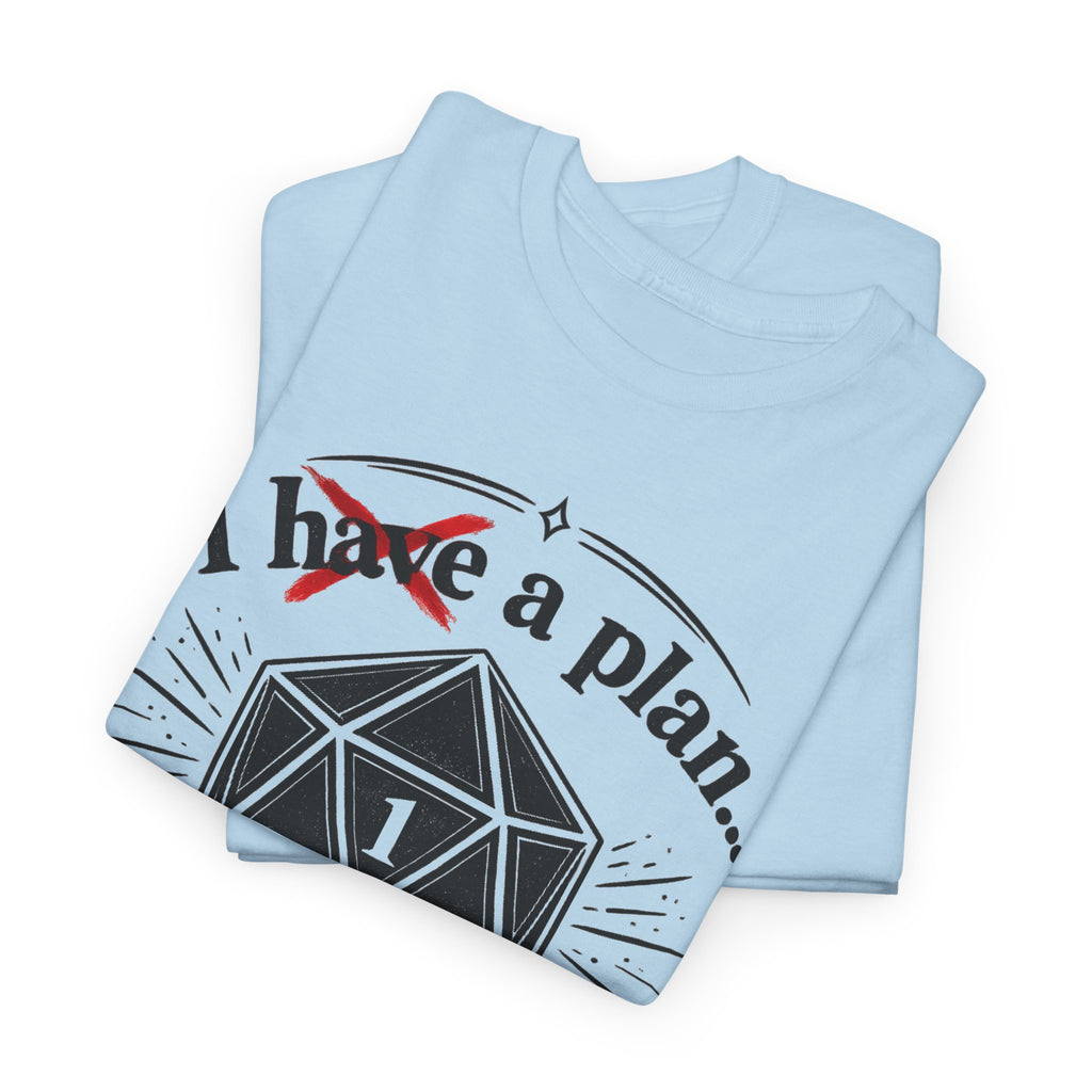 I XhaveX a plan... God’s Got This T-Shirt Dark — D20 Dice Faith Gamer Tee