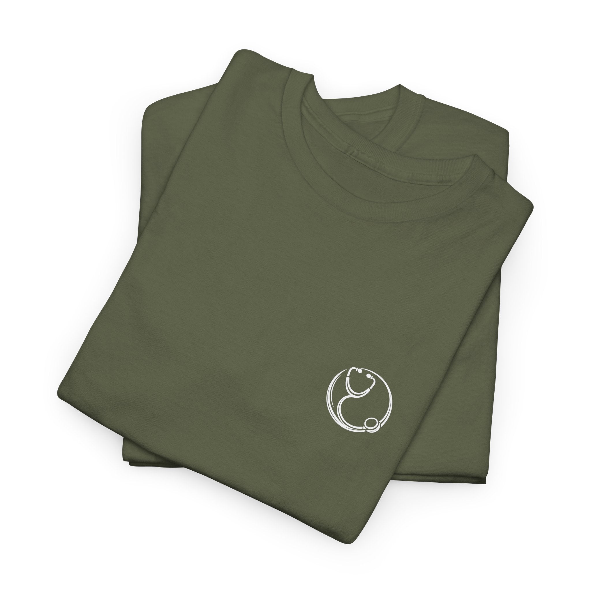 DoctorJSWAYS Let Me Explain T-Shirt — Minimal Logo Black Tee with Bold Back Text