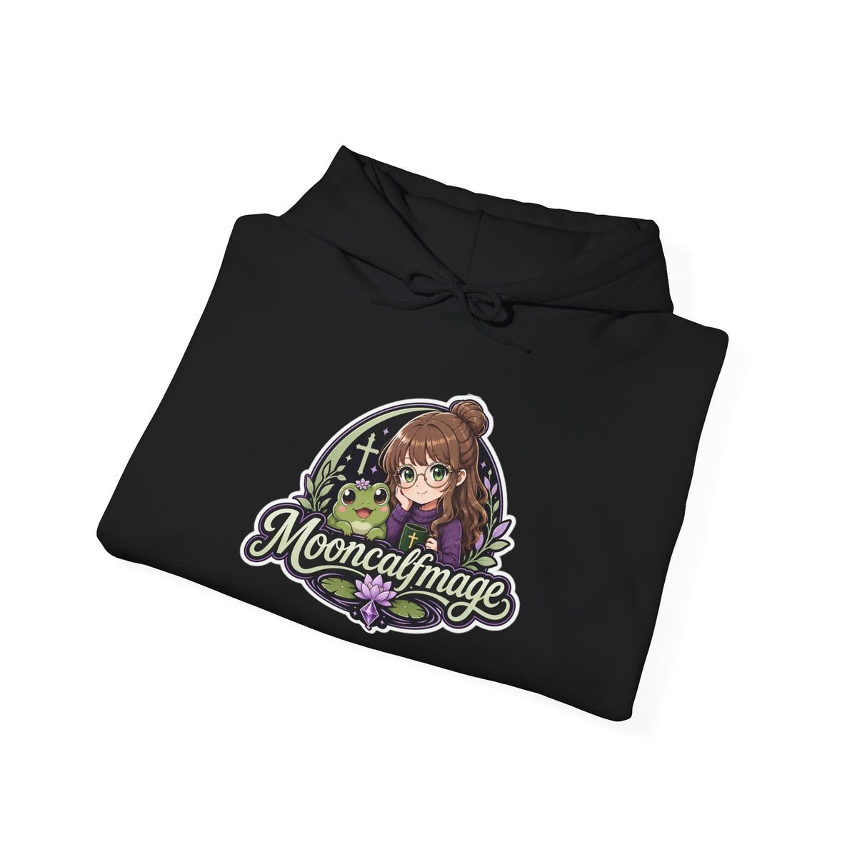 MOONCALFMAGE Hoodie — Streamer Logo Pullover