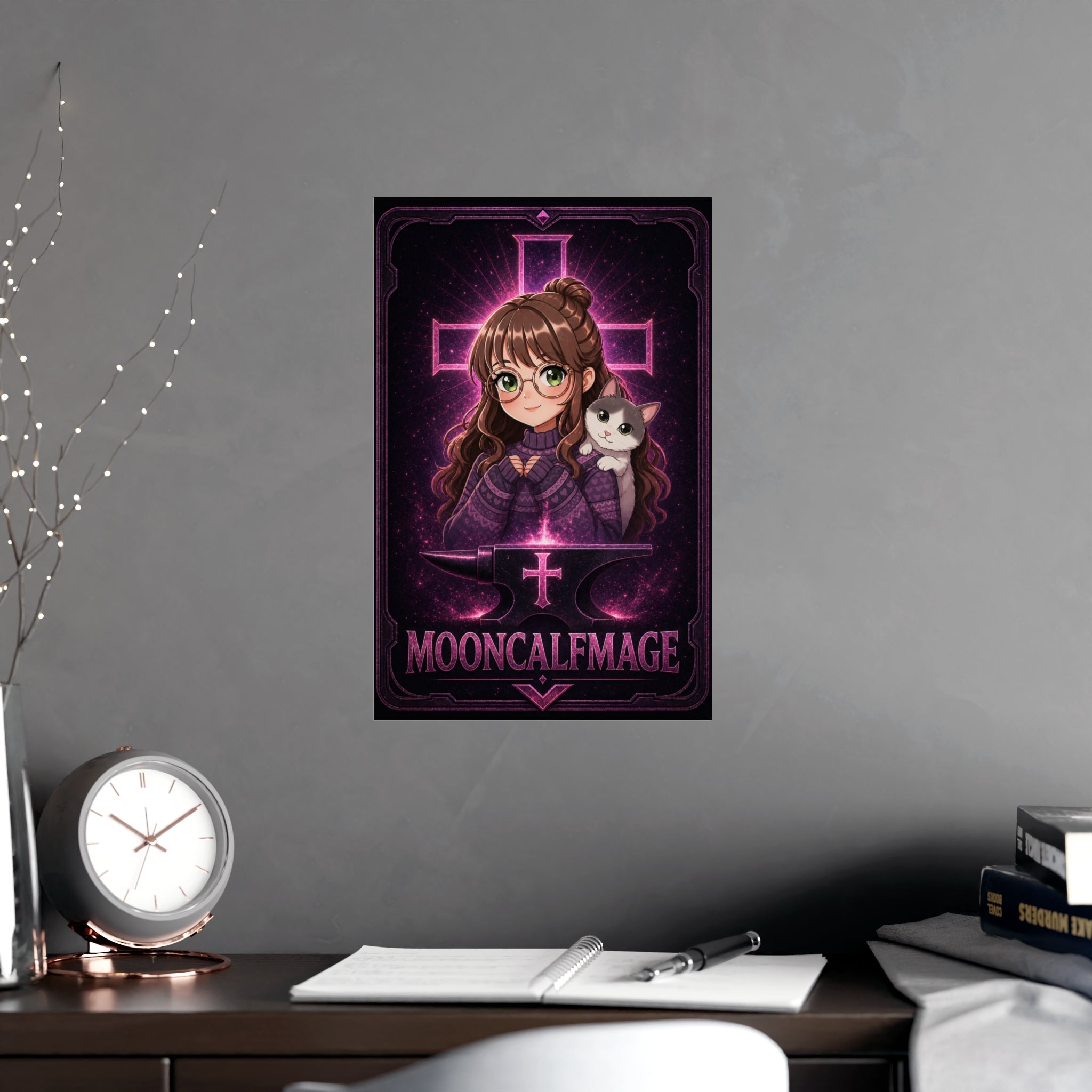 mooncalfmage Poster - FaithForgeGaming
