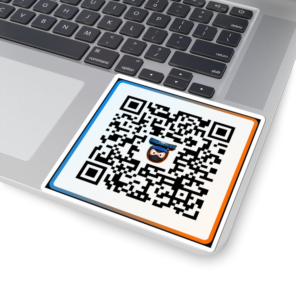 QR Code Decal — NinjaSauceX QR Code with Logo