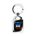 NinjaSauceX Rectangle Photo Keyring — Streamer Keychain
