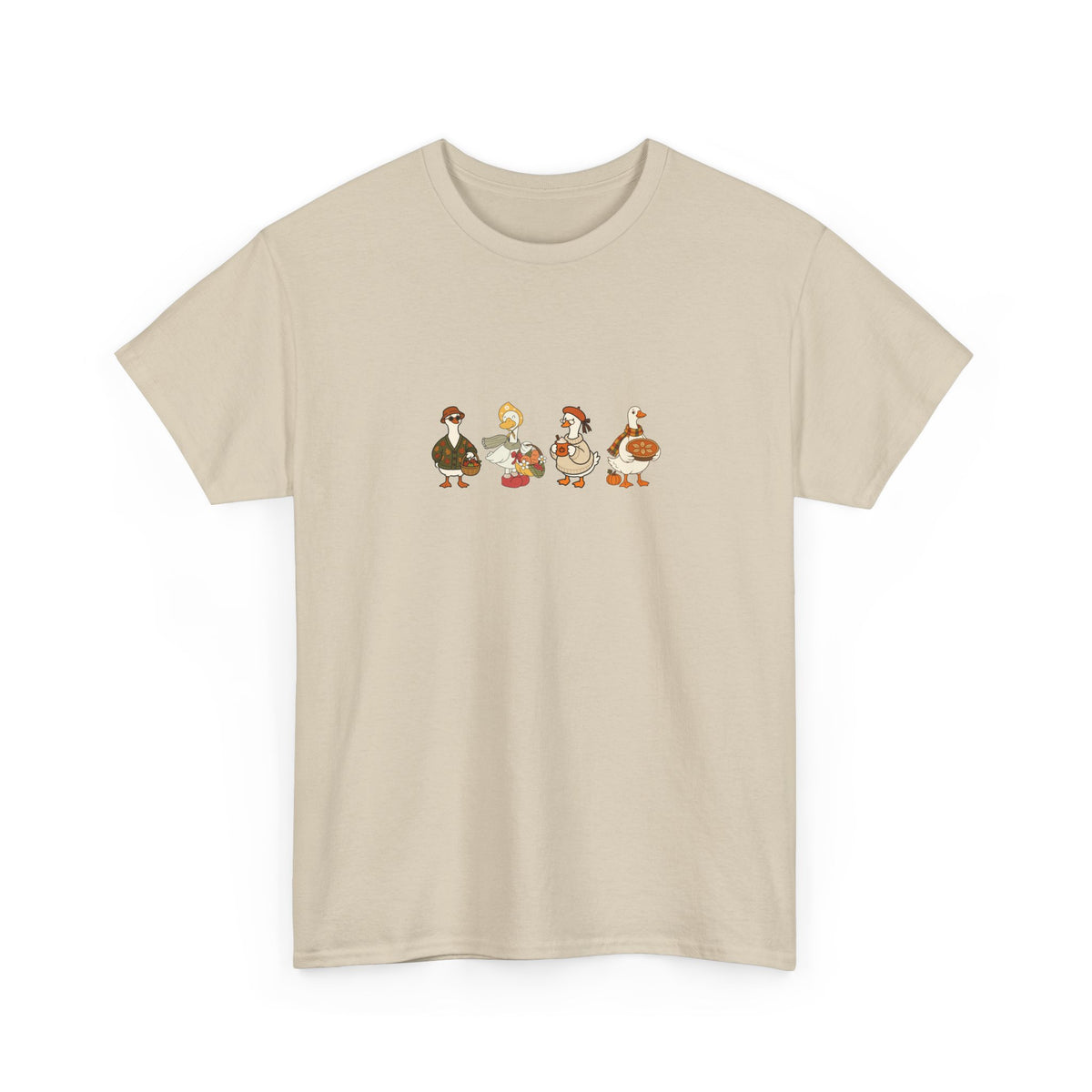Thanksgiving Goose Crew T‑Shirt