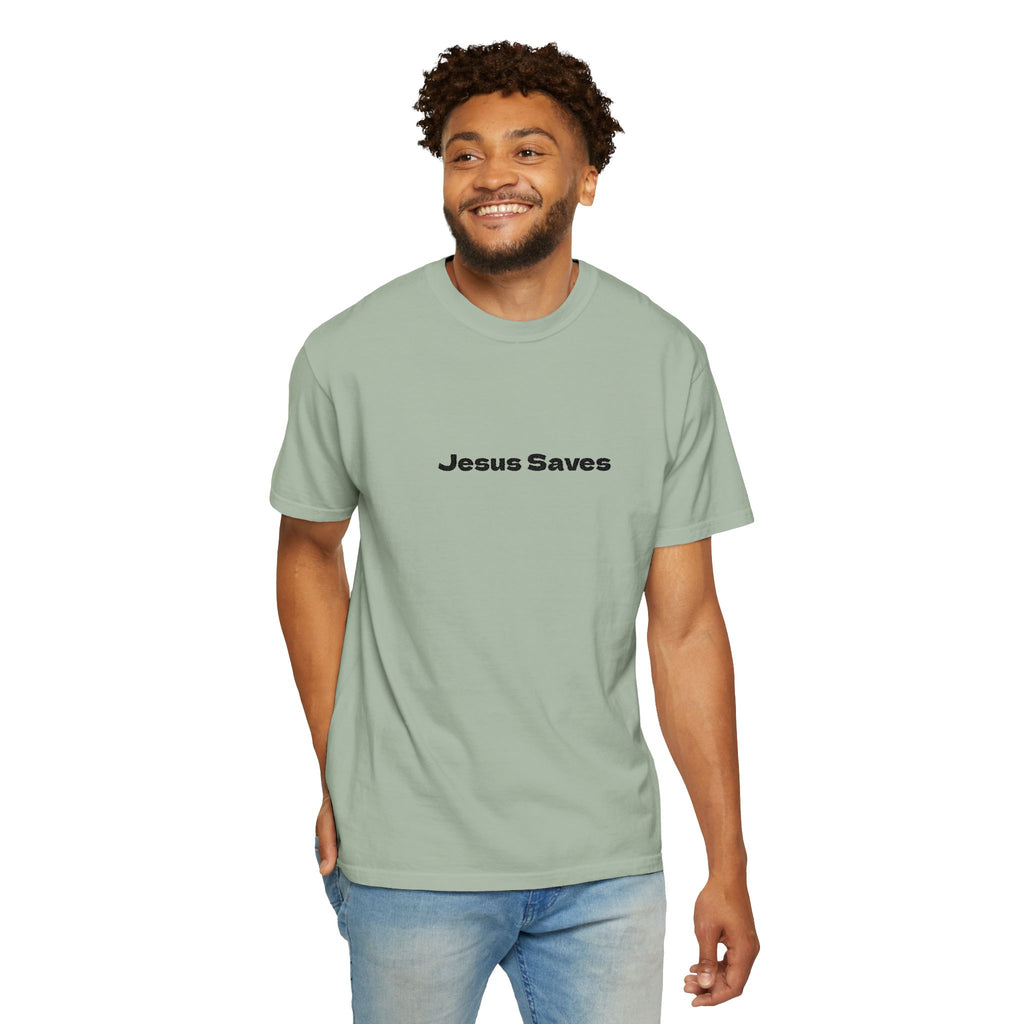 (Embroidered) Jesus Saves T-Shirt