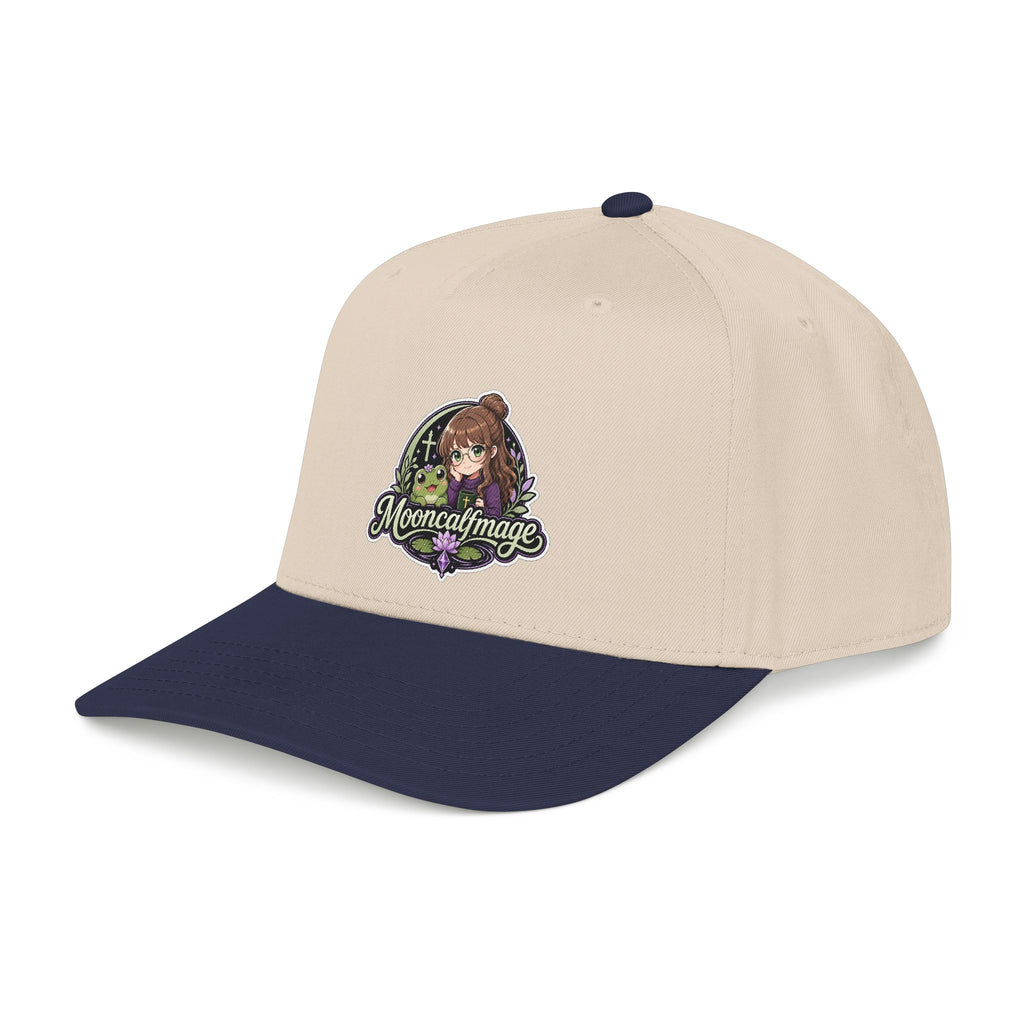 MOONCALFMAGE Logo Baseball Cap — Retro Gamer Streetwear Hat