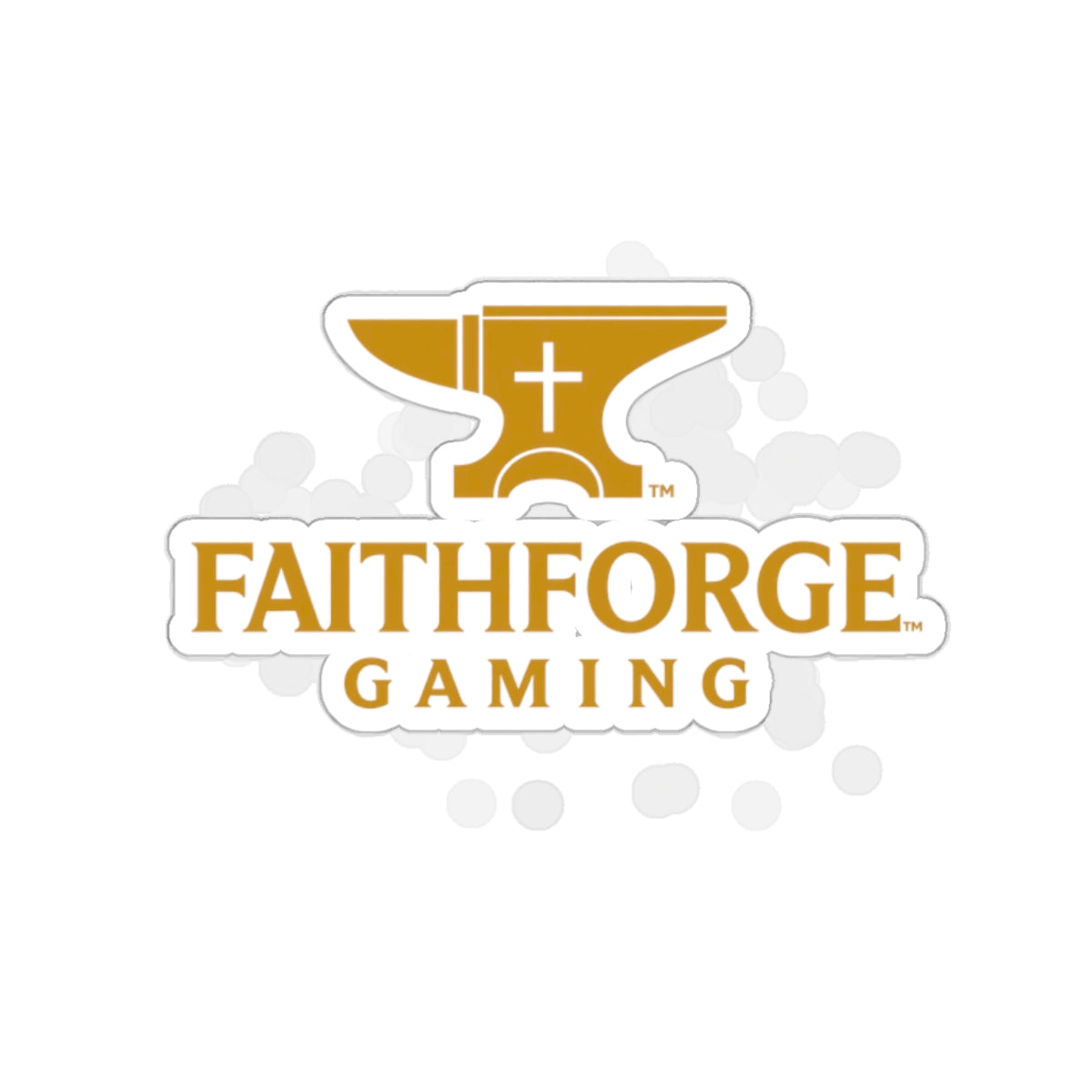 FaithForgeGaming Die-Cut Sticker Indoor/Outdoor