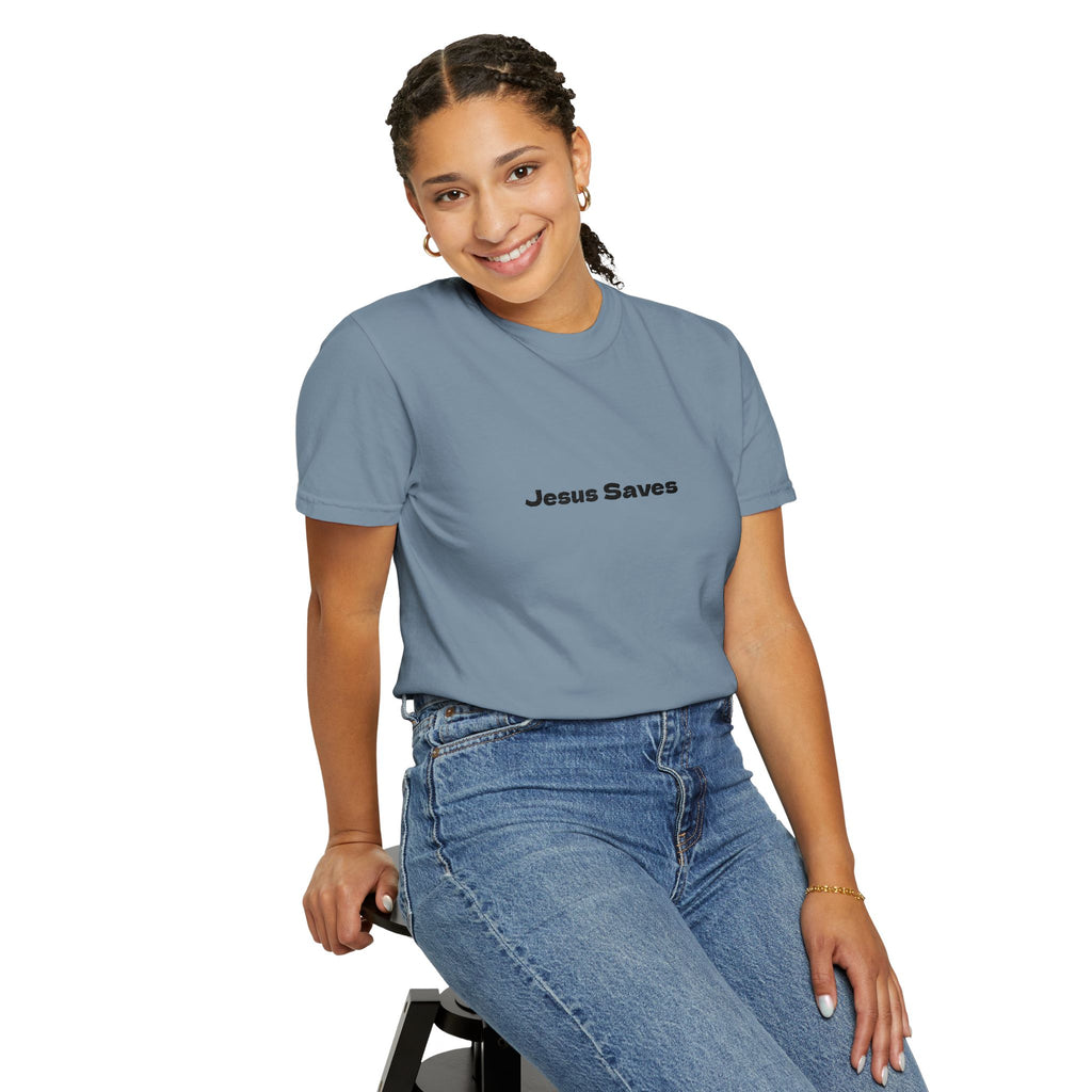 (Embroidered) Jesus Saves T-Shirt