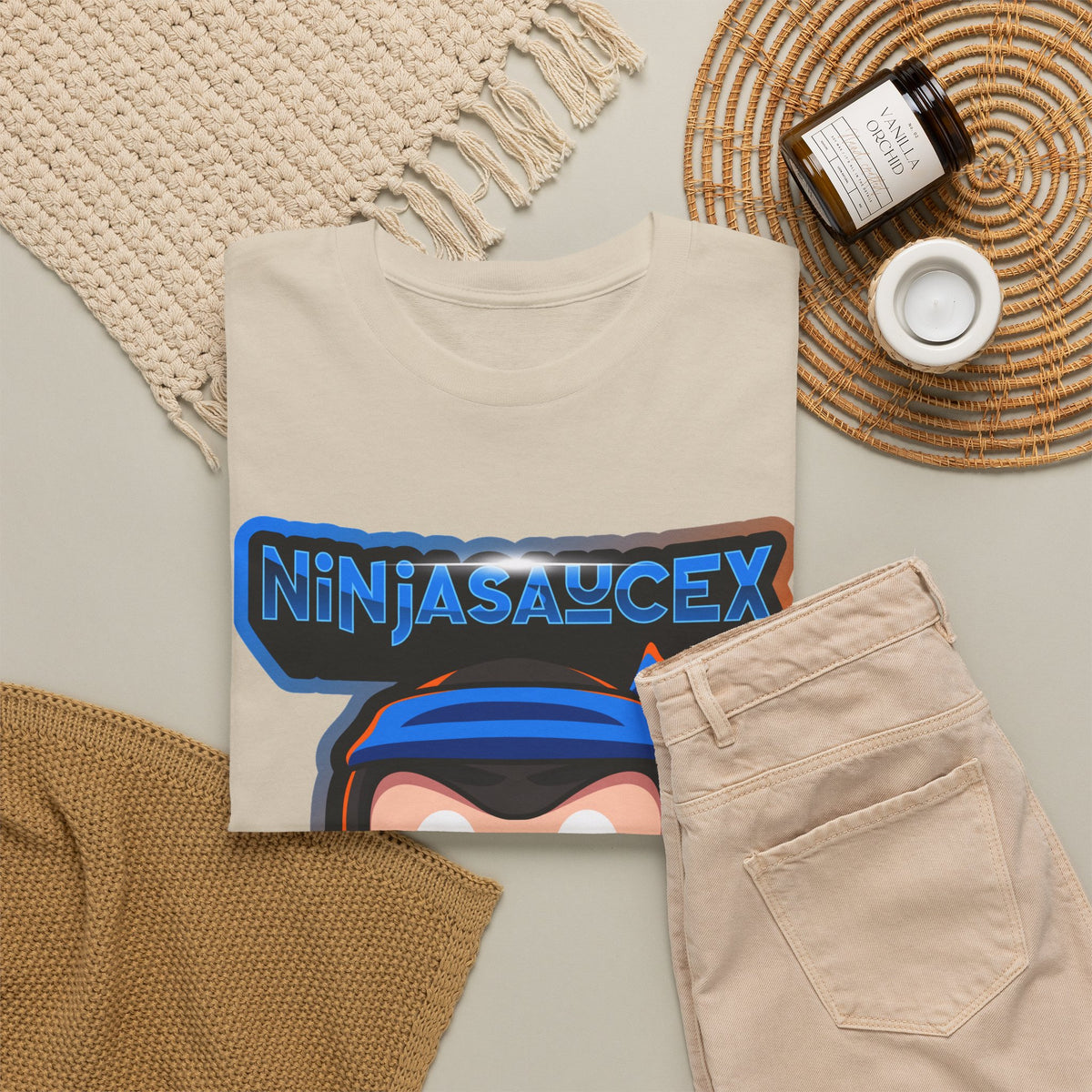 NinjaSauceX Logo Tee - Gamer/Streamer T-Shirt