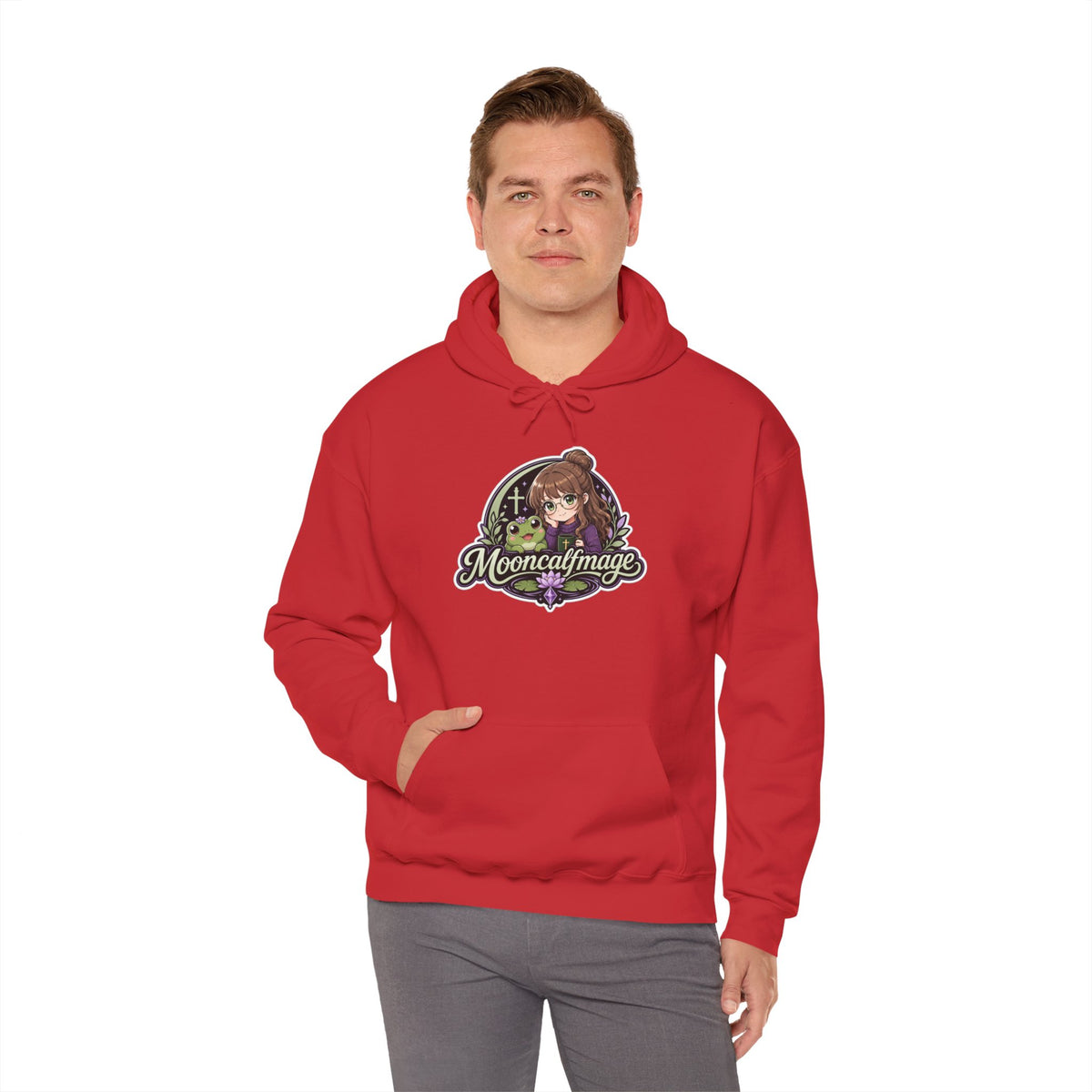 MOONCALFMAGE Hoodie — Streamer Logo Pullover