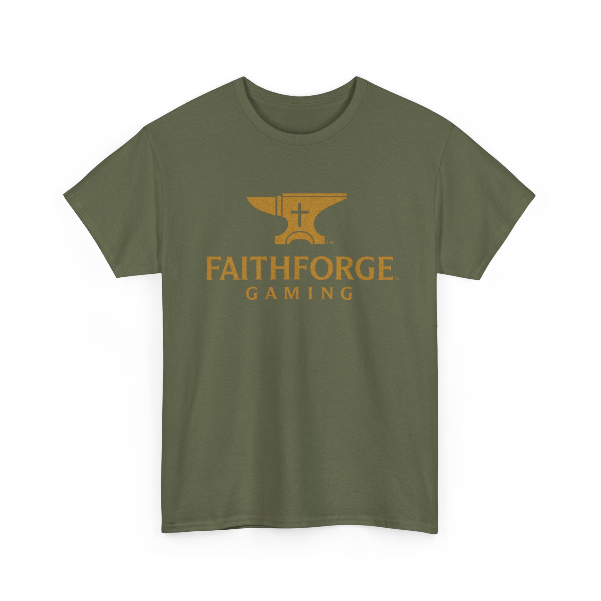 FaithForge Gaming T-Shirt — Christian Gamer Logo Tee