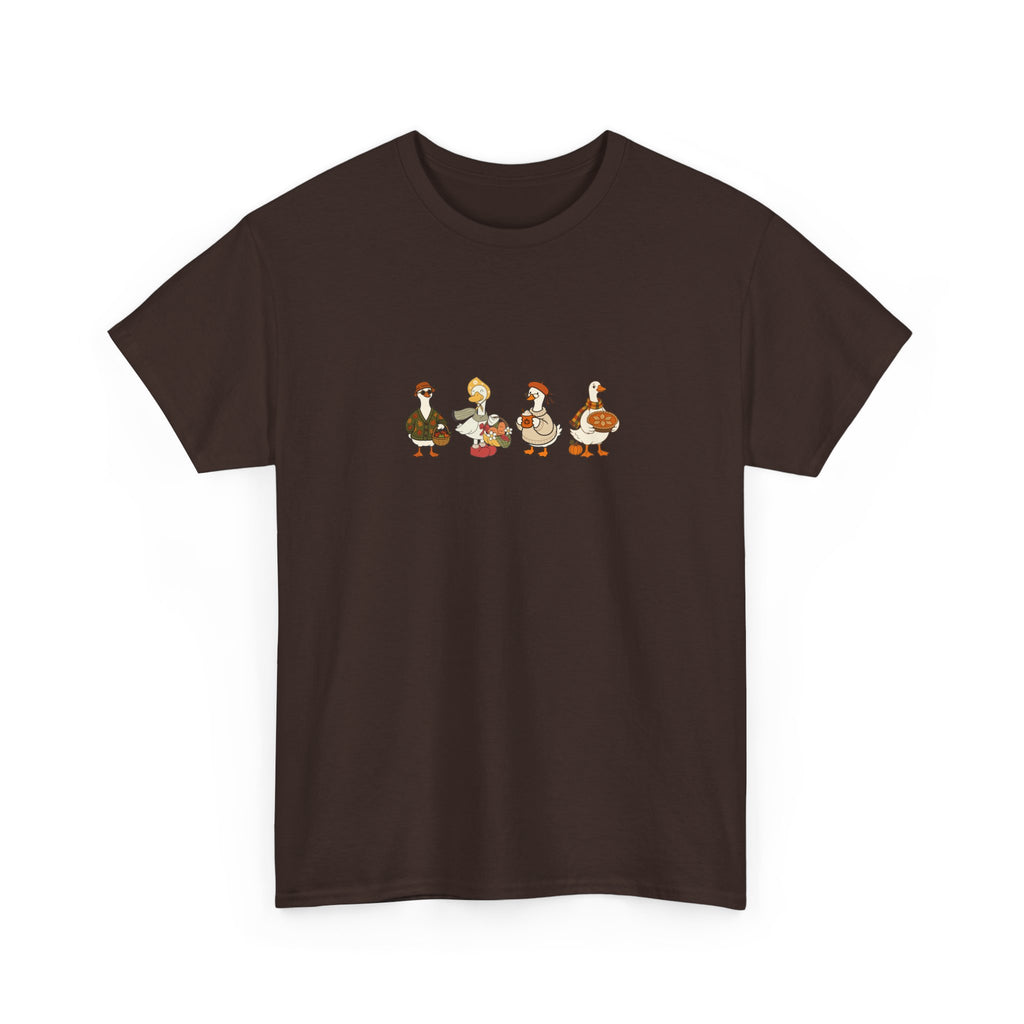 Thanksgiving Goose Crew T‑Shirt