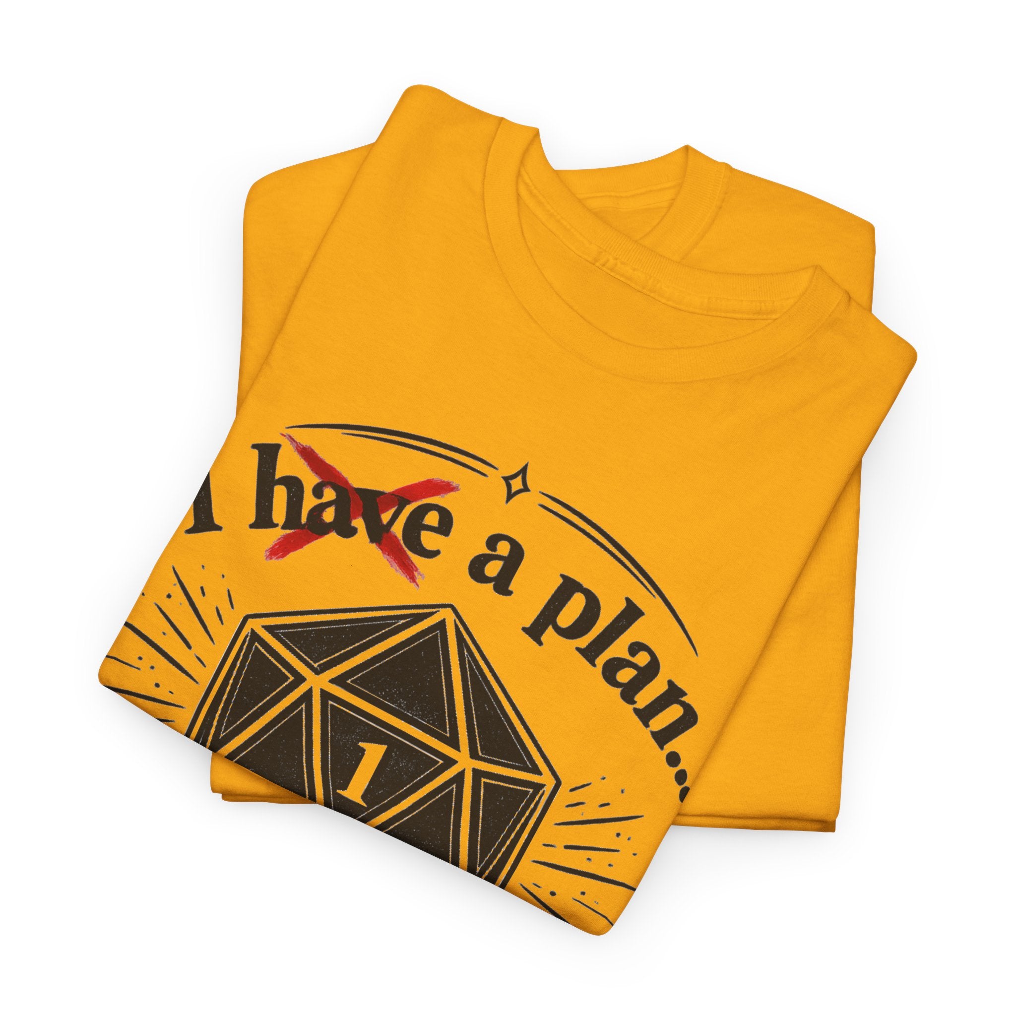 I XhaveX a plan... God’s Got This T-Shirt Dark — D20 Dice Faith Gamer Tee
