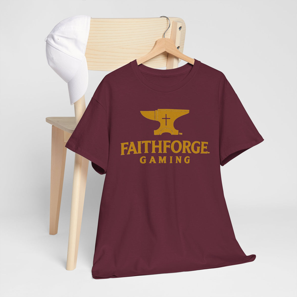 FaithForge Gaming T-Shirt — Christian Gamer Logo Tee