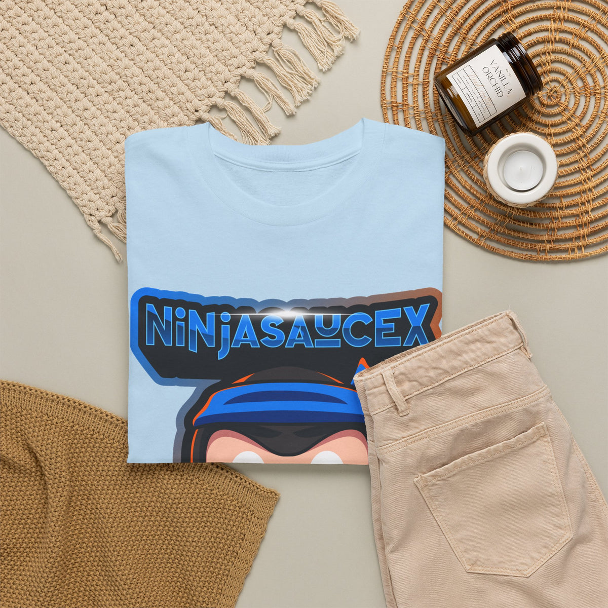 NinjaSauceX Logo Tee - Gamer/Streamer T-Shirt