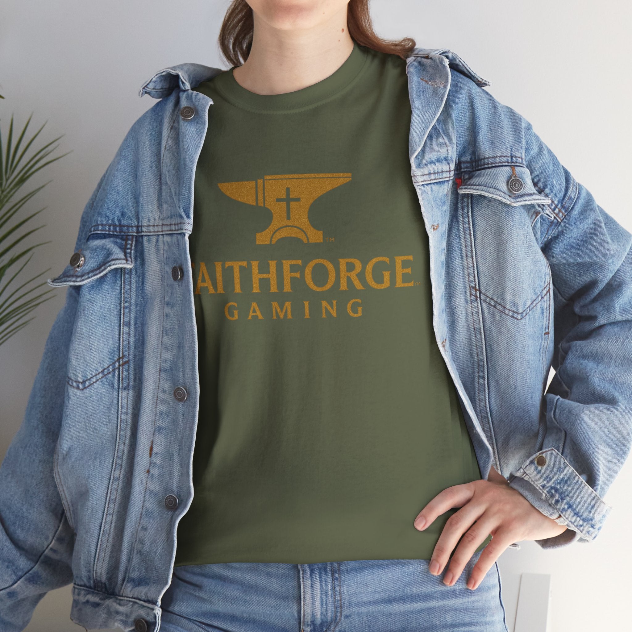 FaithForge Gaming T-Shirt — Christian Gamer Logo Tee