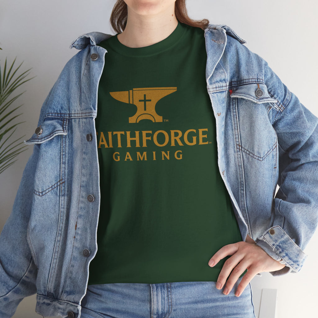 FaithForge Gaming T-Shirt — Christian Gamer Logo Tee