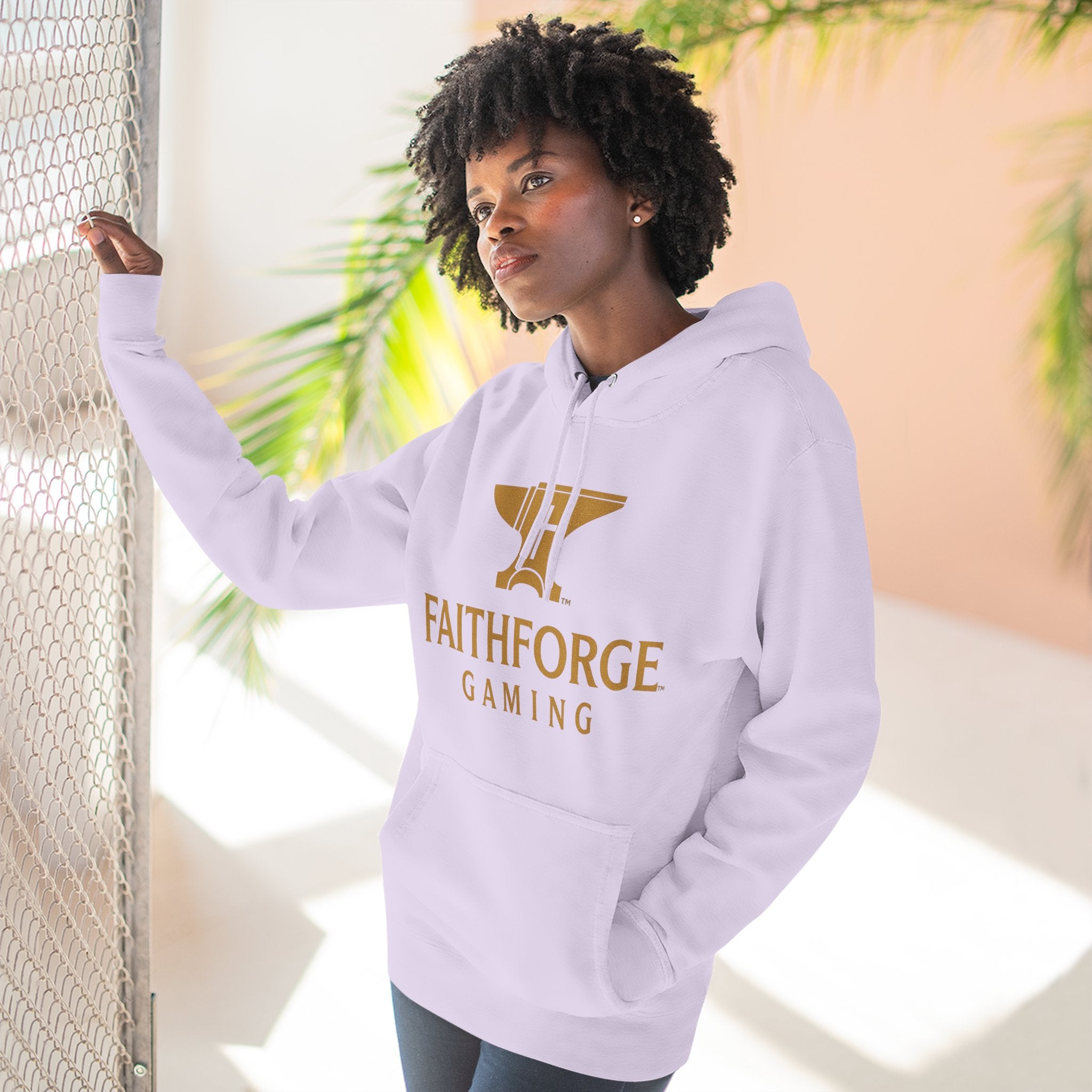Copy of Faithforge Gaming Hoodie — Faith Quote OG Logo Fleece Hoodie