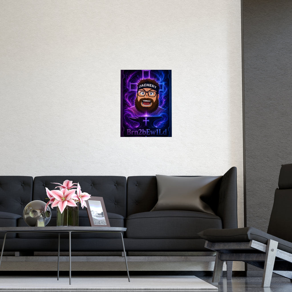 Brn2bEw1Ld Poster - FaithForgeGaming