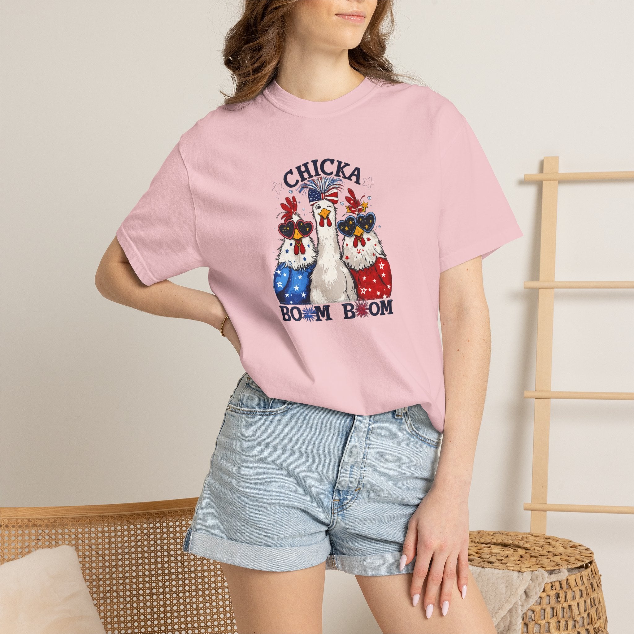 American Stars & Stripes Chicken Tee
