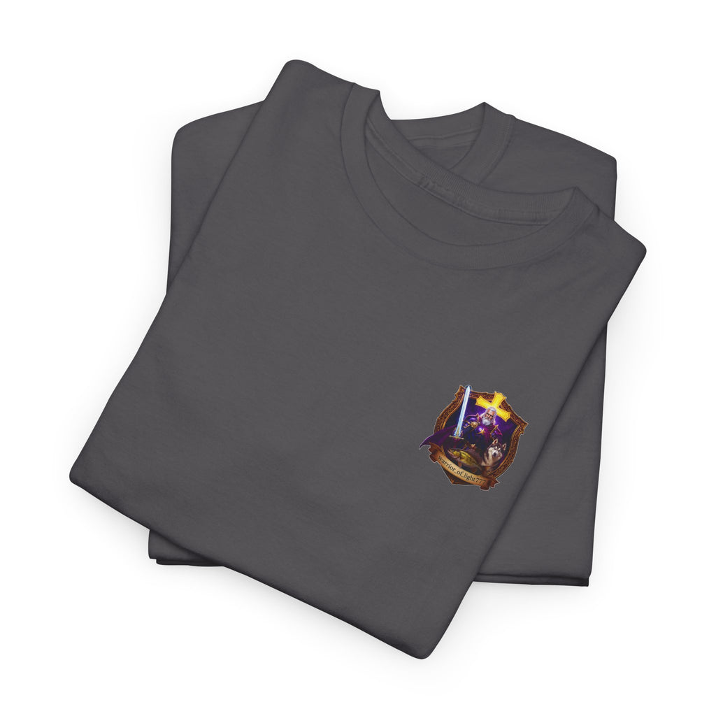 FaithForgeGaming Tee — FaithForge Stream Team Black Graphic T‑Shirt -warrior_of_light777