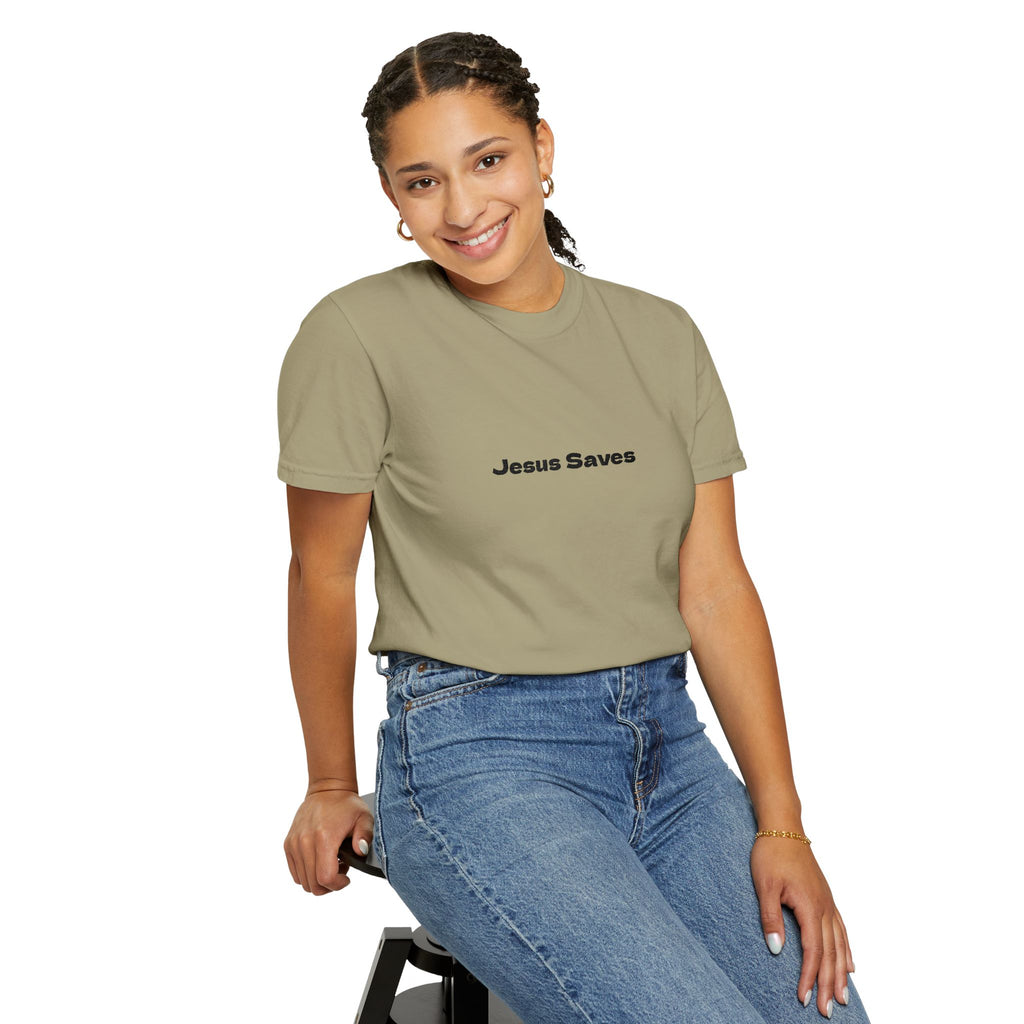 (Embroidered) Jesus Saves T-Shirt