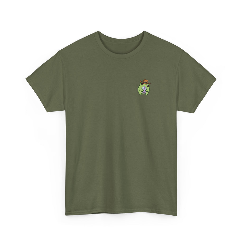 T-Shirt — Cute Boba Drinking Frog