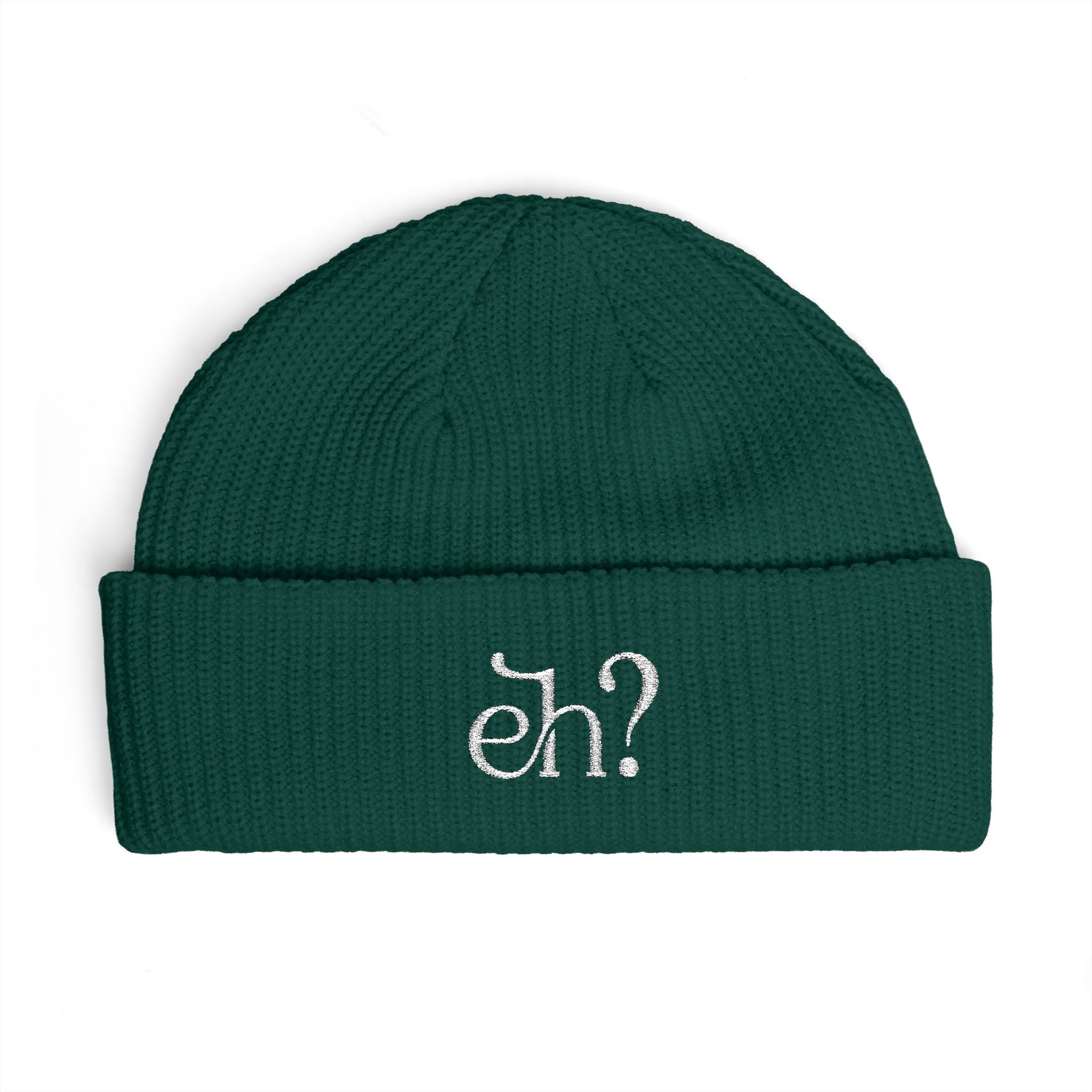 Embroidered Knit Toque