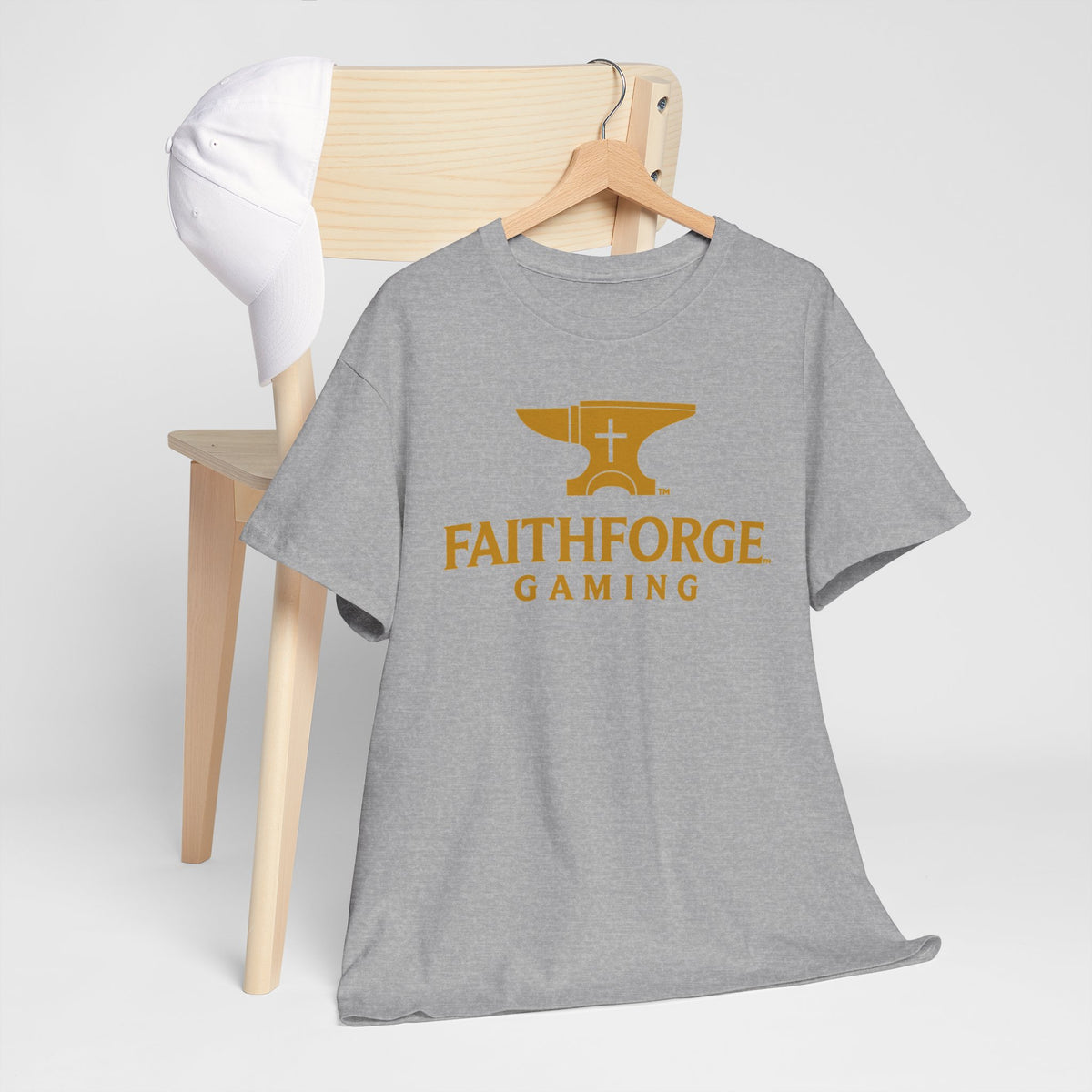 FaithForge Gaming T-Shirt — Christian Gamer Logo Tee
