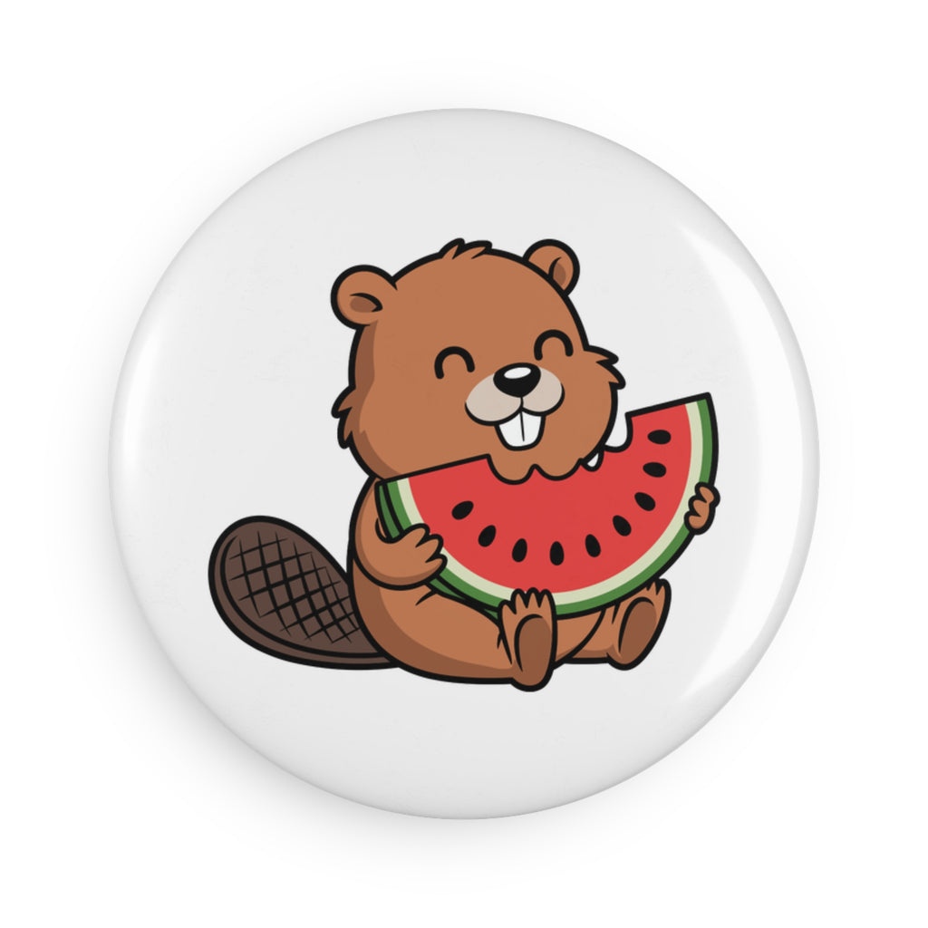 (Canada) Round Summer Beaver Magnetic