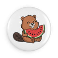 (Canada) Round Summer Beaver Magnetic