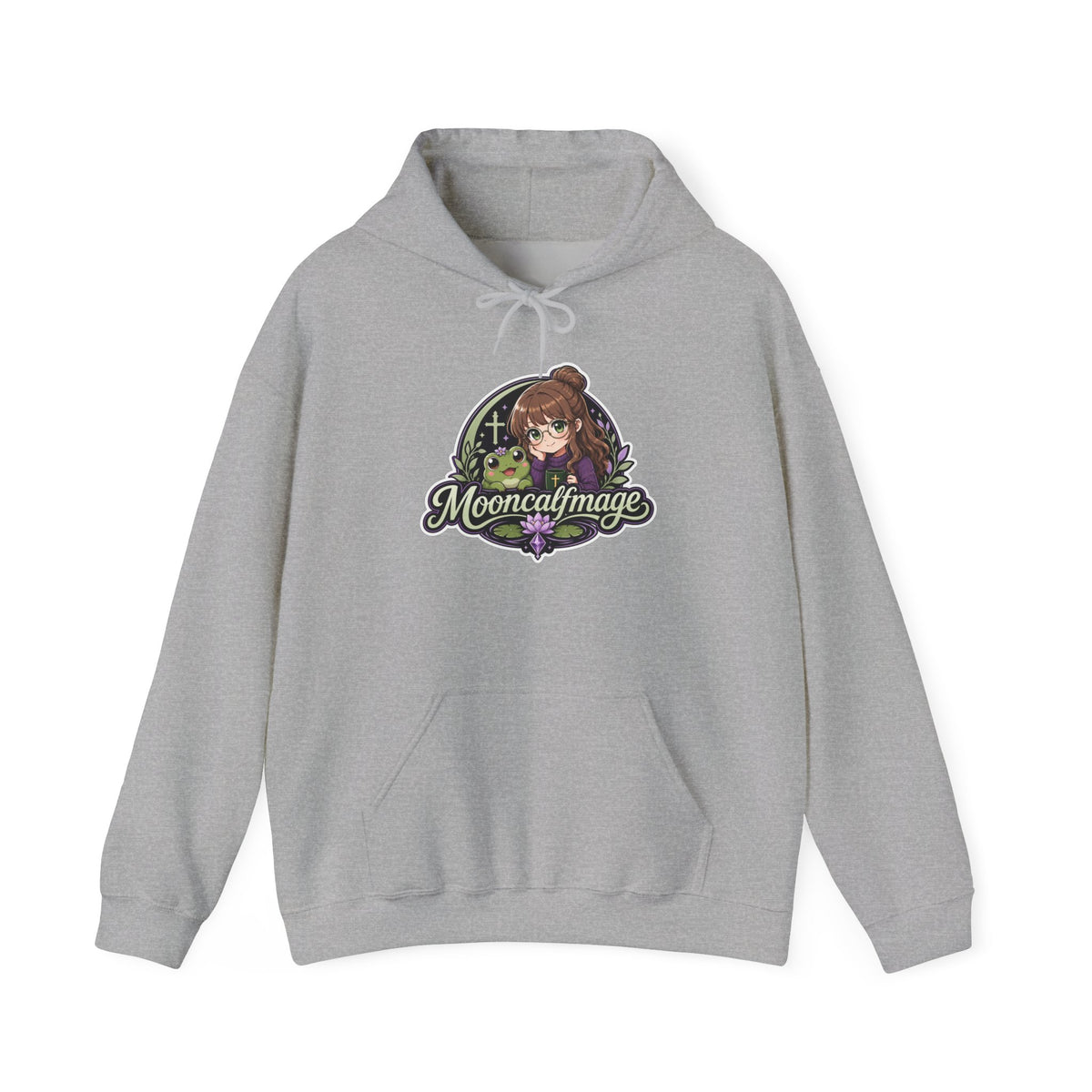 MOONCALFMAGE Hoodie — Streamer Logo Pullover
