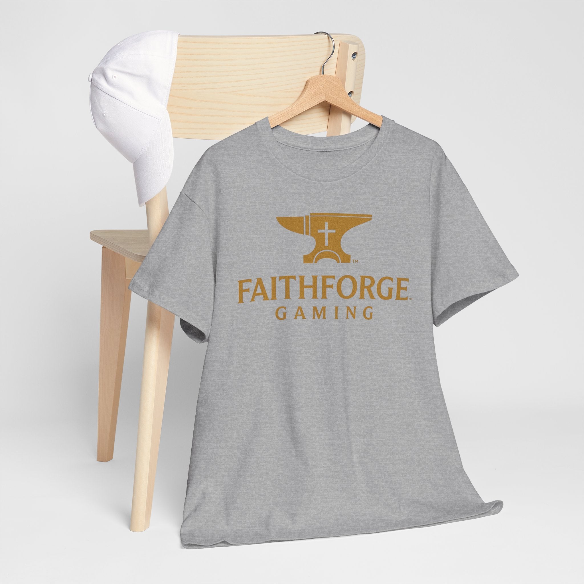 FaithForge Gaming T-Shirt — Christian Gamer Logo Tee